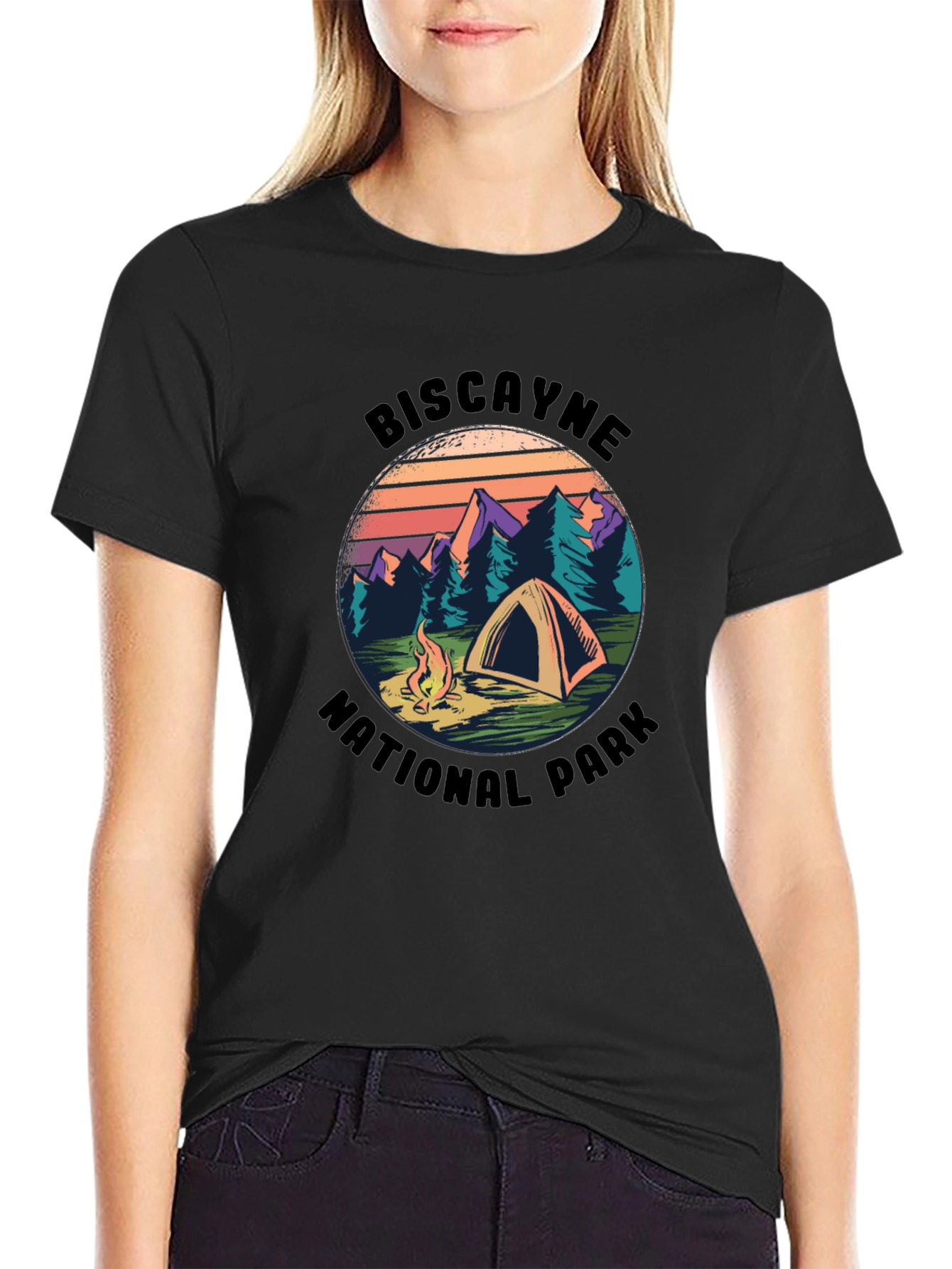 Biscayne National Park Camping Graphic Tee