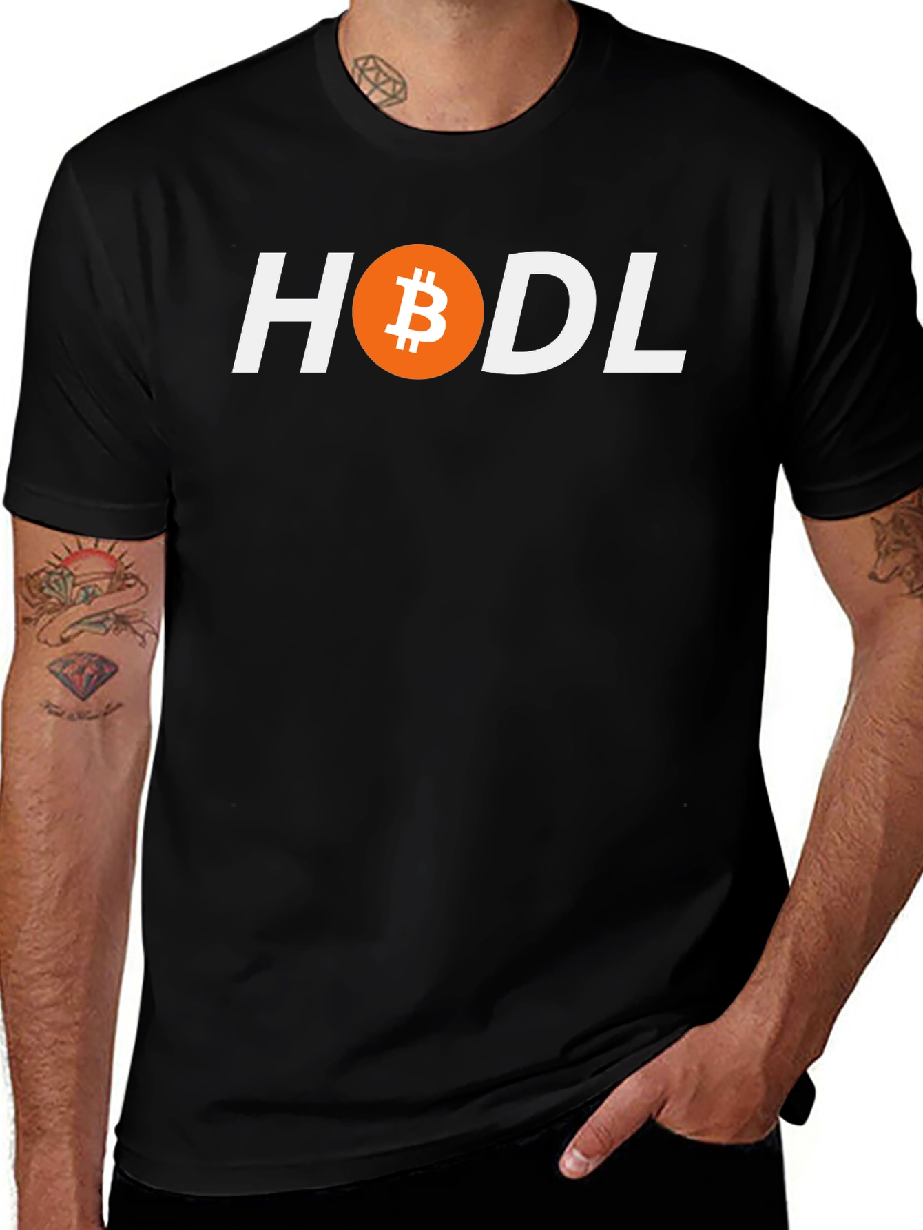 HODL Bitcoin Crypto T-Shirt
