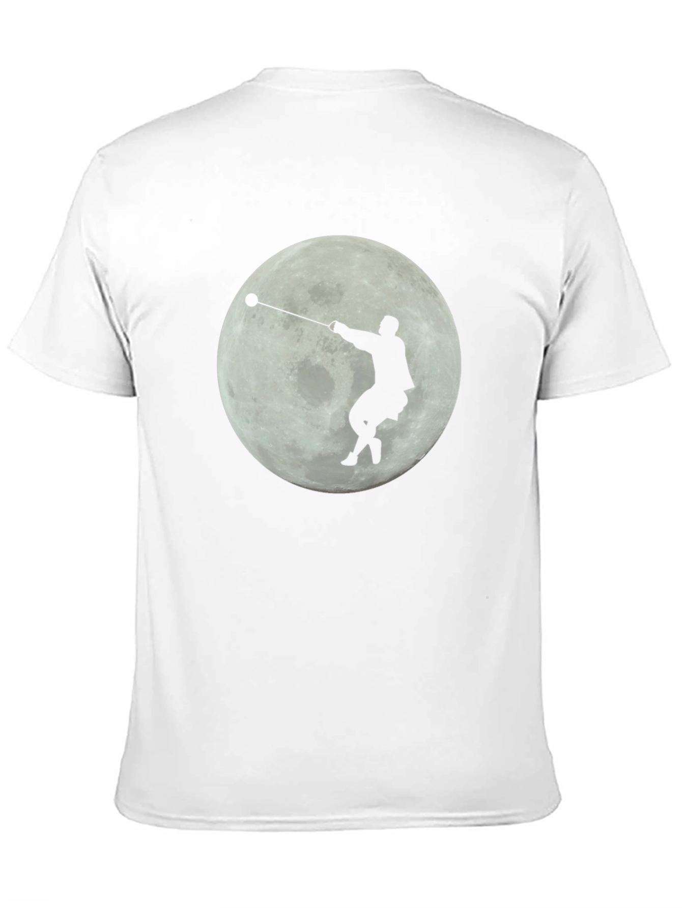 Hammer Thrower Moon Silhouette T-Shirt
