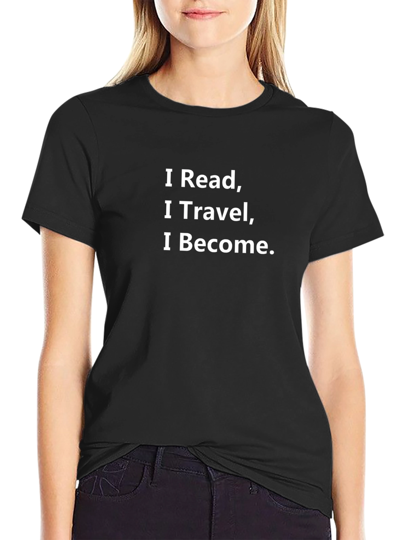 Inspirational Travel T-Shirt - Read Travel Become