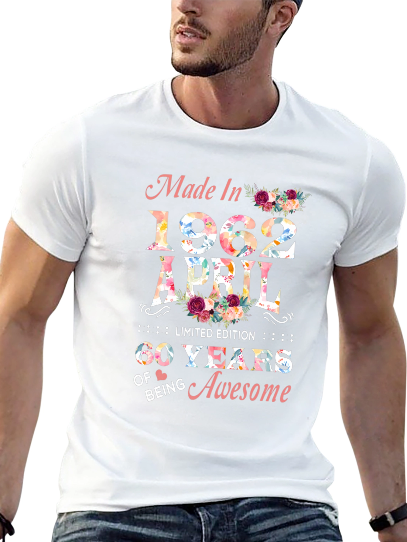 Made in 1962 April 60 Years of Awesome T-Shirt