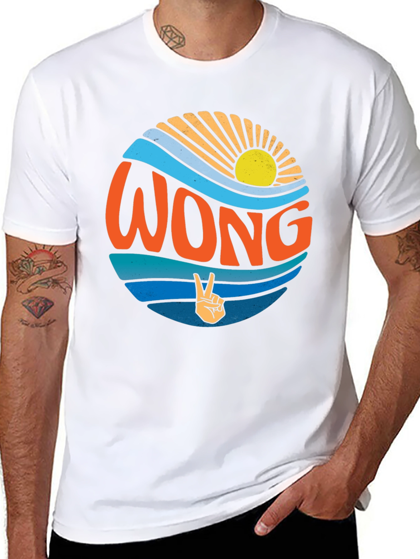 Wong Retro Graphic T-Shirt - Comfort & Style