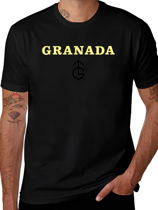 Granada Black T-Shirt with Logo