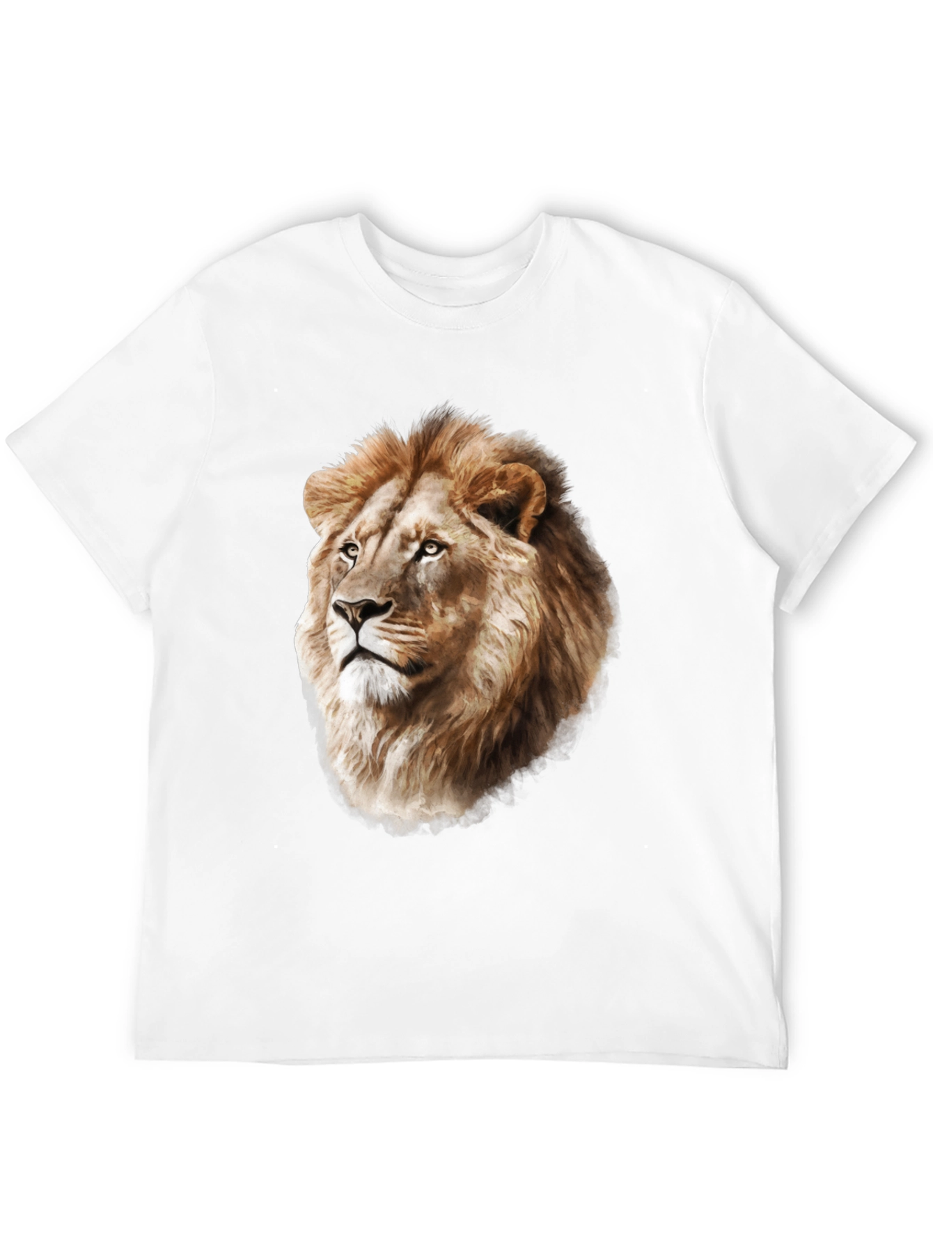 Lion Graphic Black T-Shirt