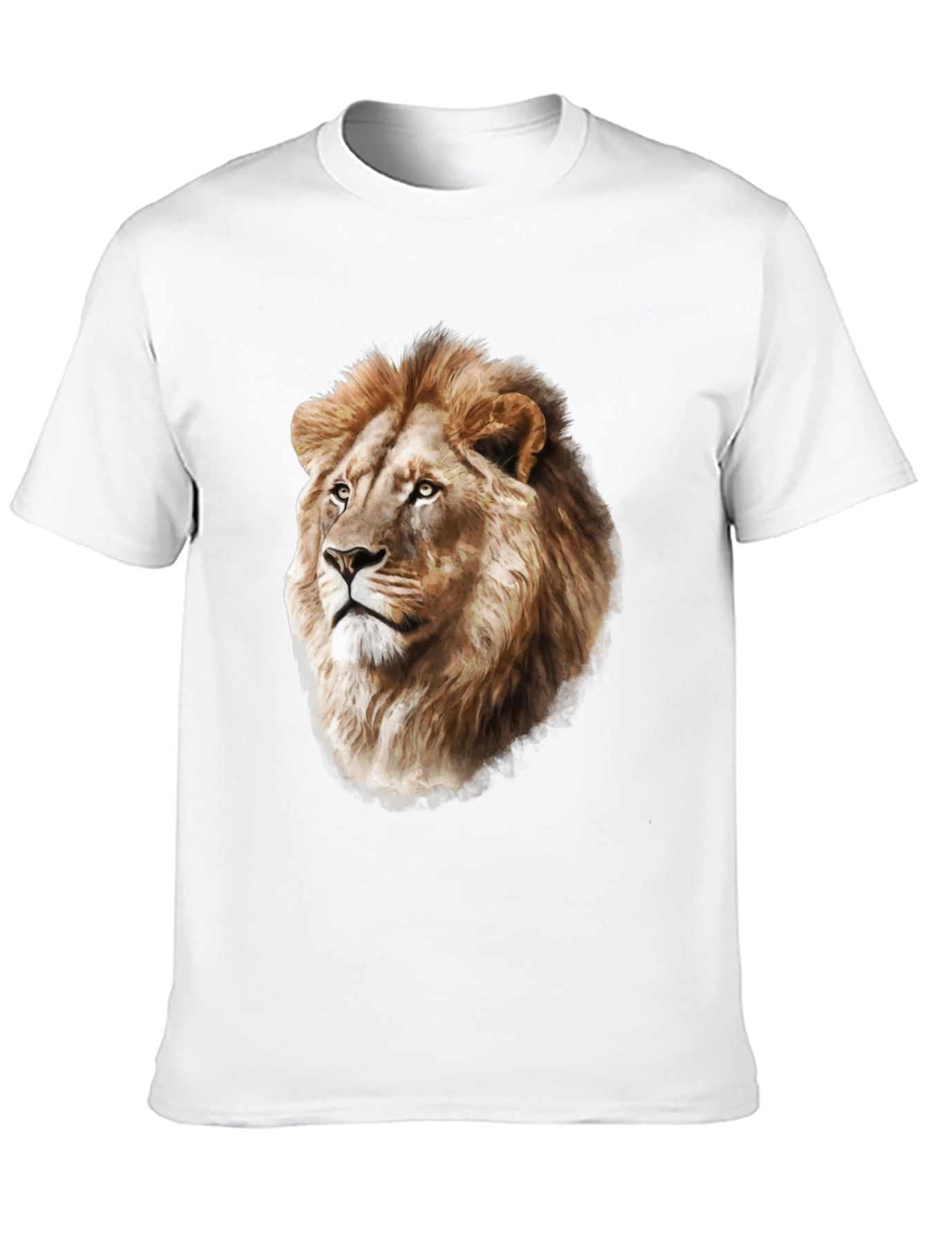 Lion Graphic Black T-Shirt