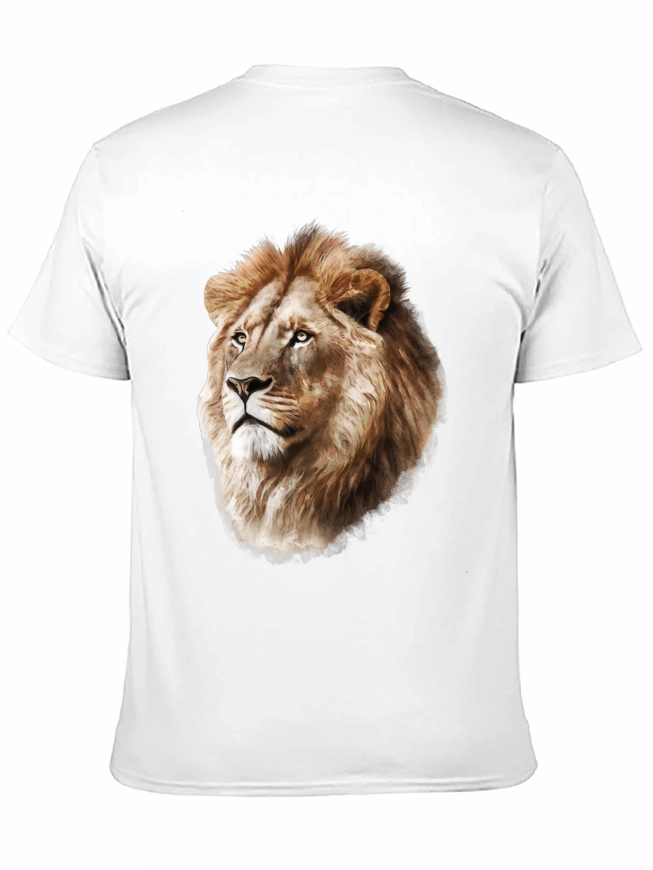 Lion Graphic Black T-Shirt