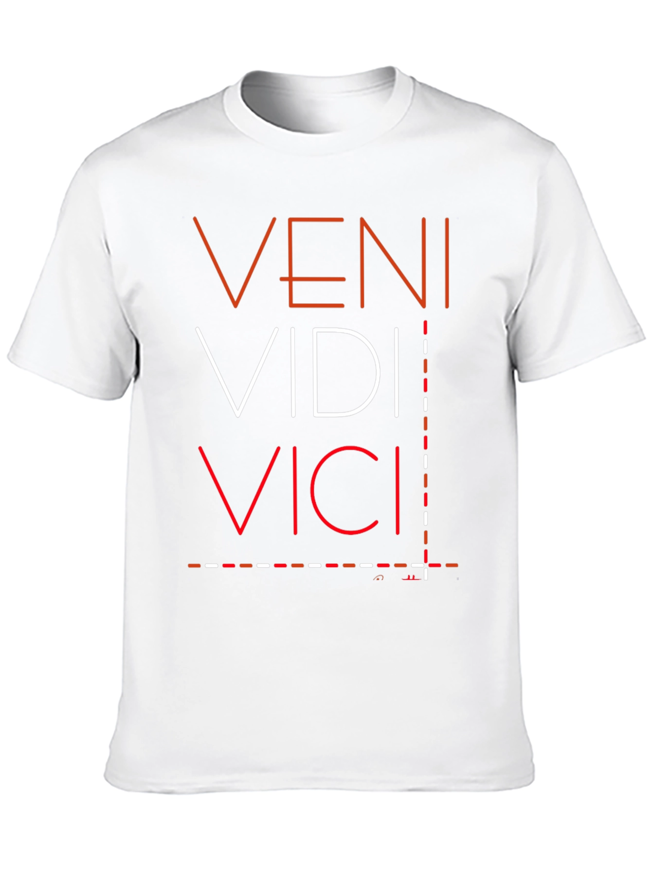 Veni Vidi Vici Graphic Tee - Black
