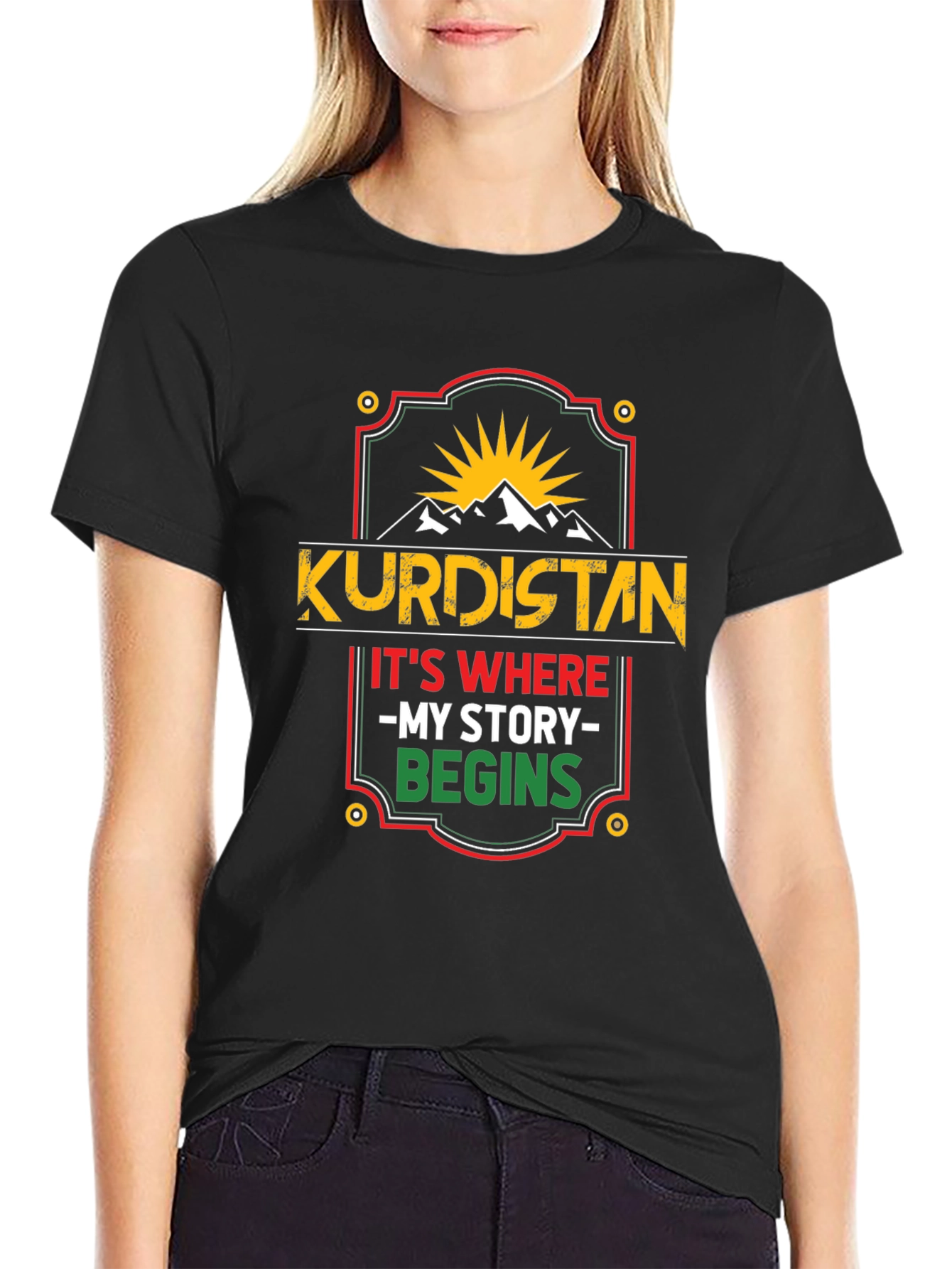 Kurdistan My Story Begins Graphic T-Shirt