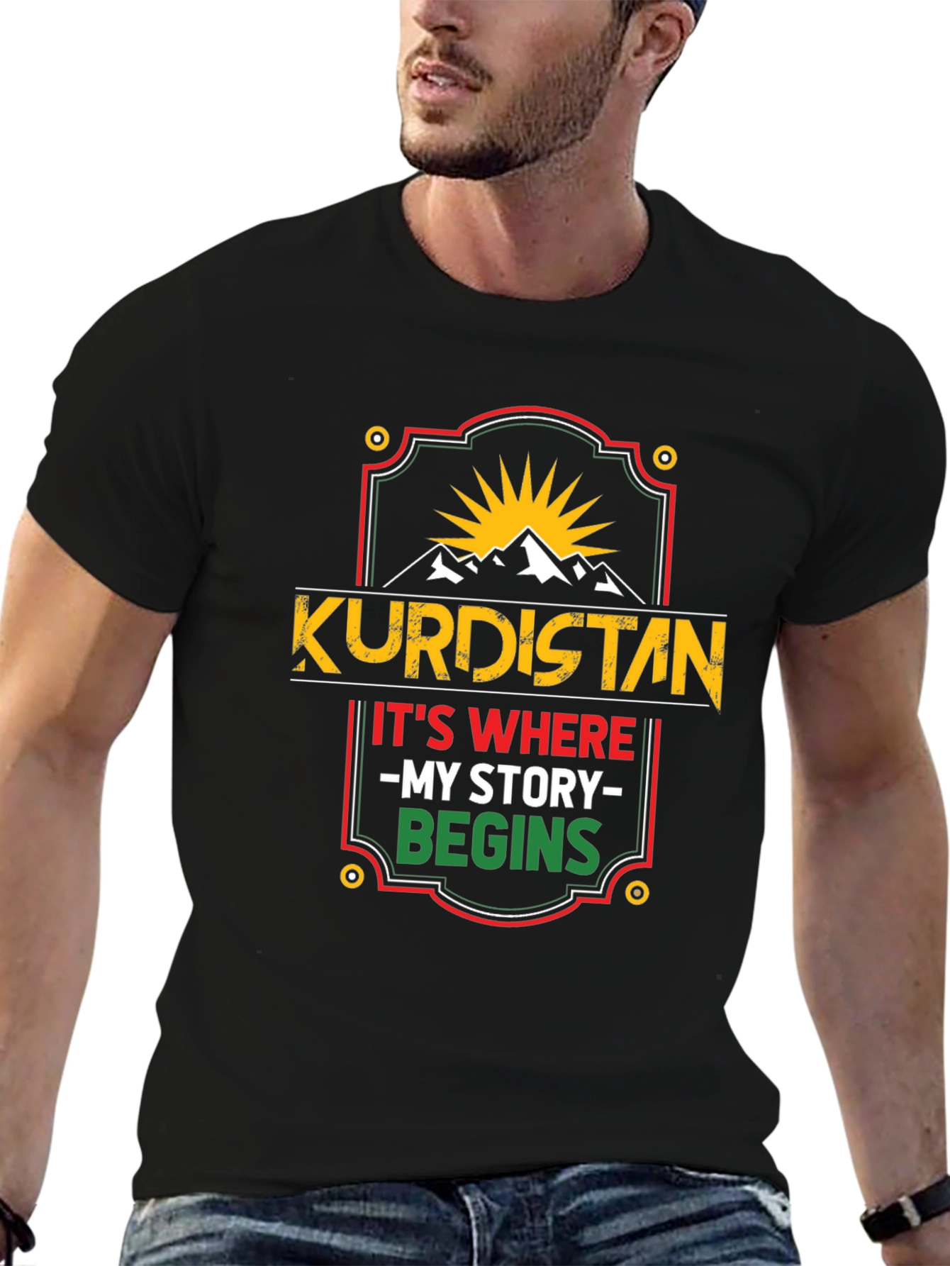 Kurdistan My Story Begins Graphic T-Shirt