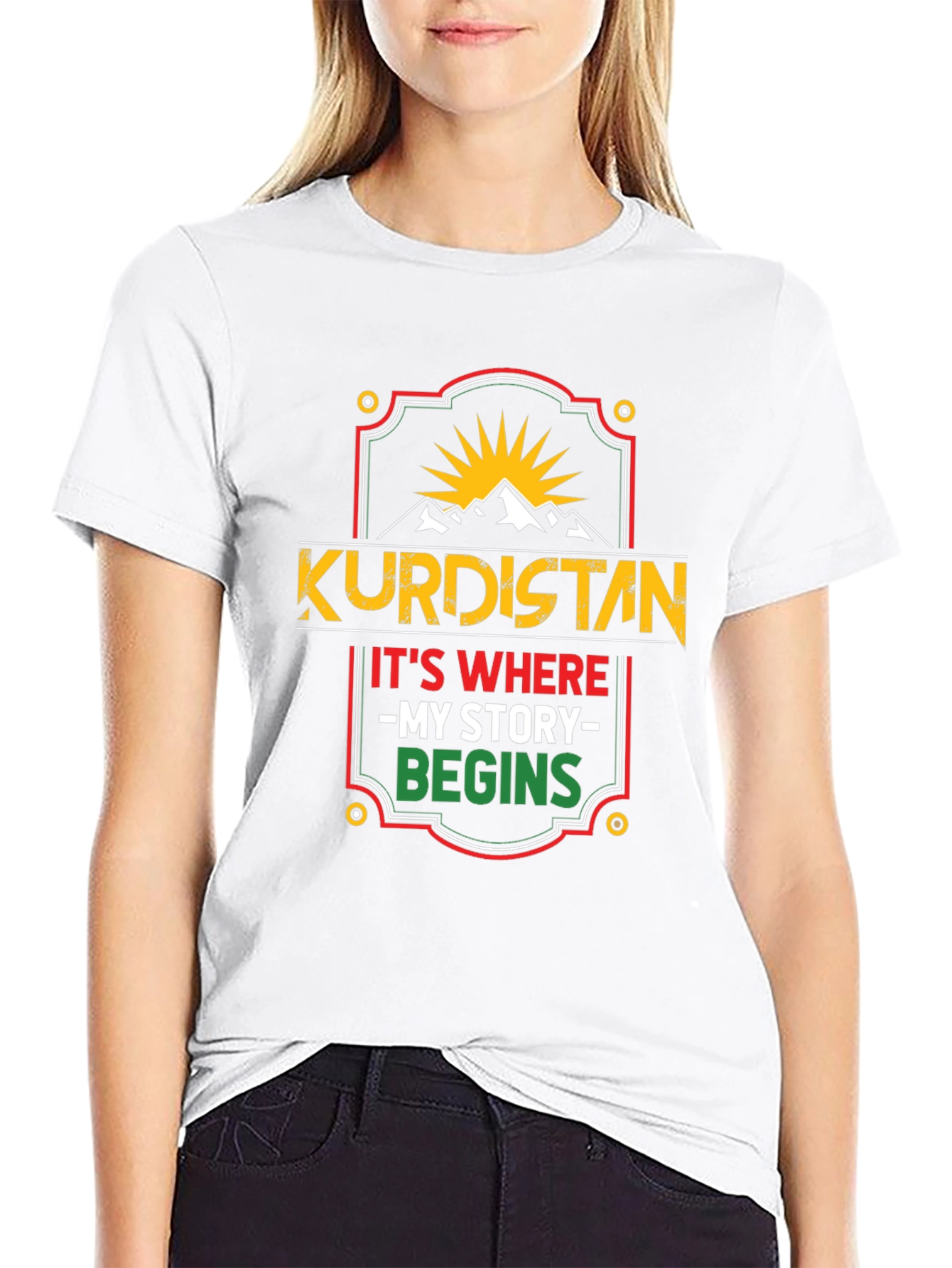 Kurdistan My Story Begins Graphic T-Shirt