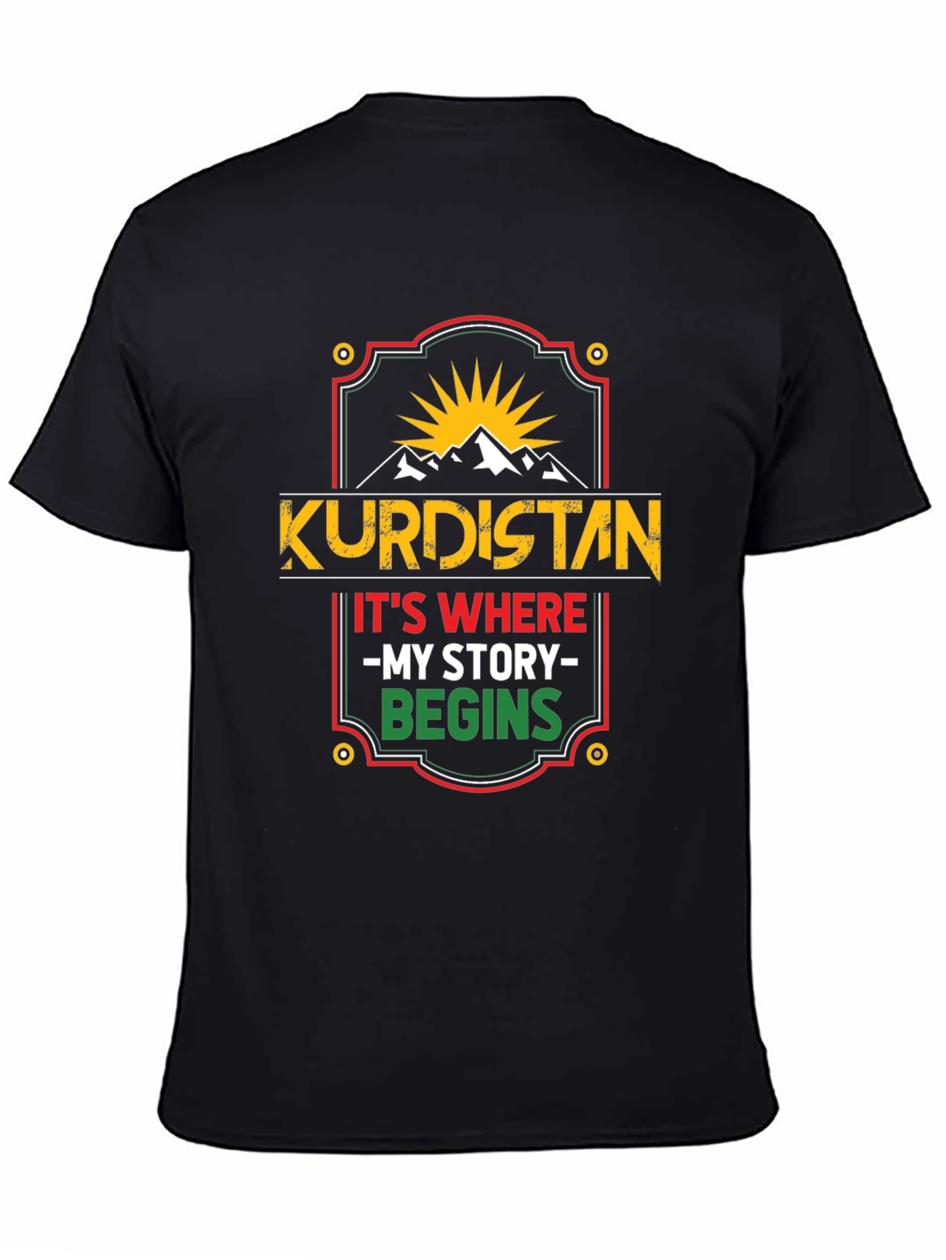 Kurdistan My Story Begins Graphic T-Shirt