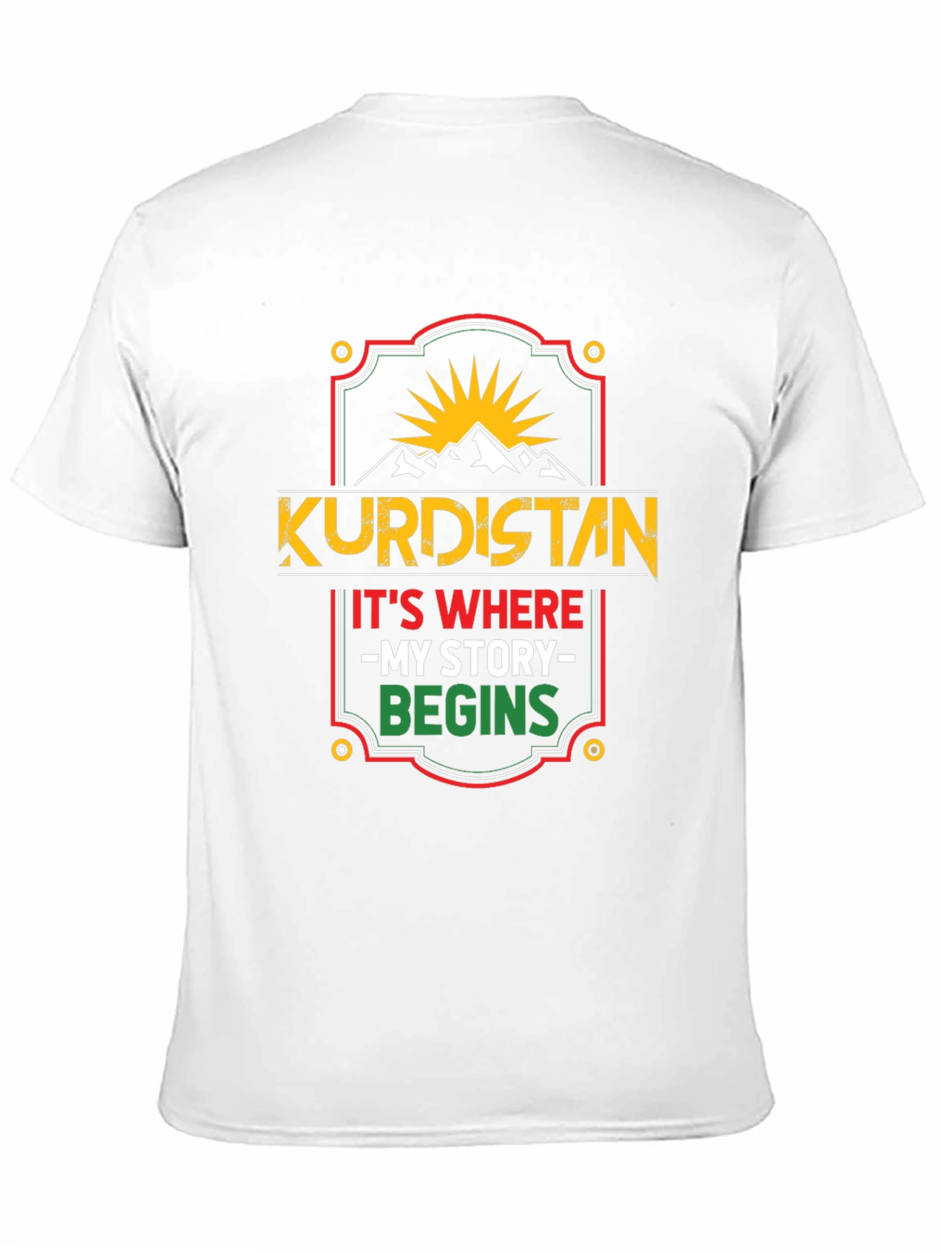Kurdistan My Story Begins Graphic T-Shirt