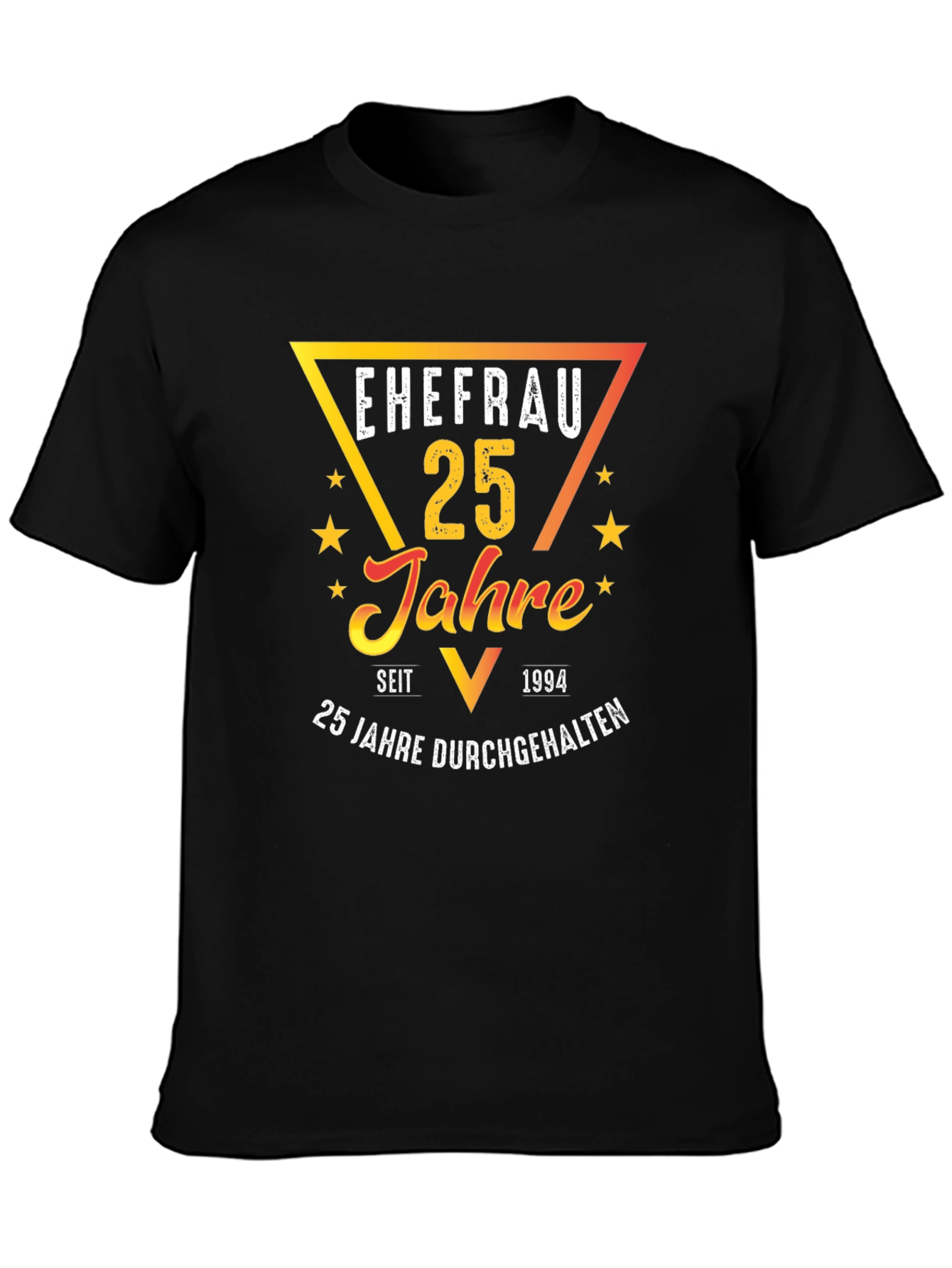 Ehefrau 25 Jahre T-Shirt: Anniversary Gift