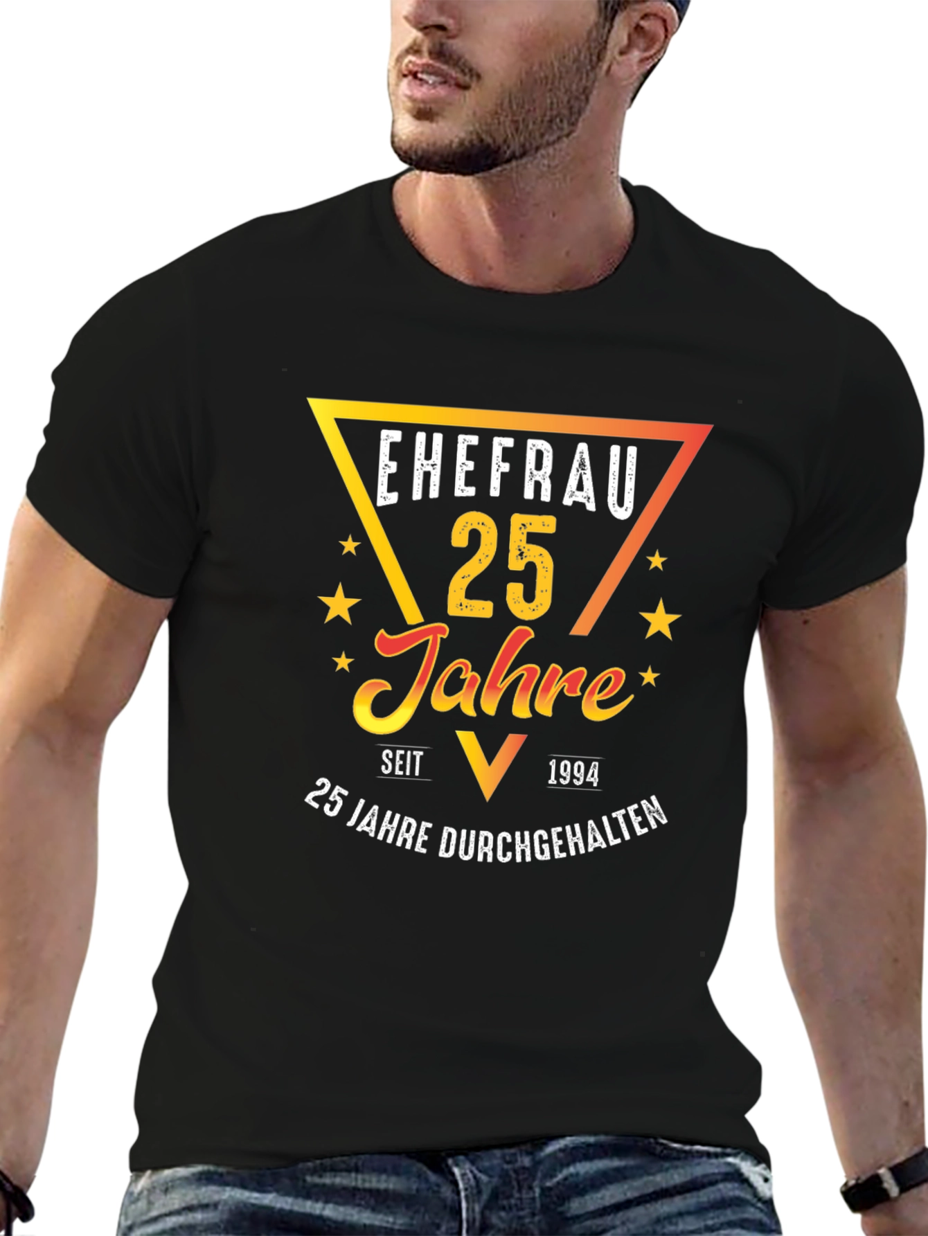 Ehefrau 25 Jahre T-Shirt: Anniversary Gift