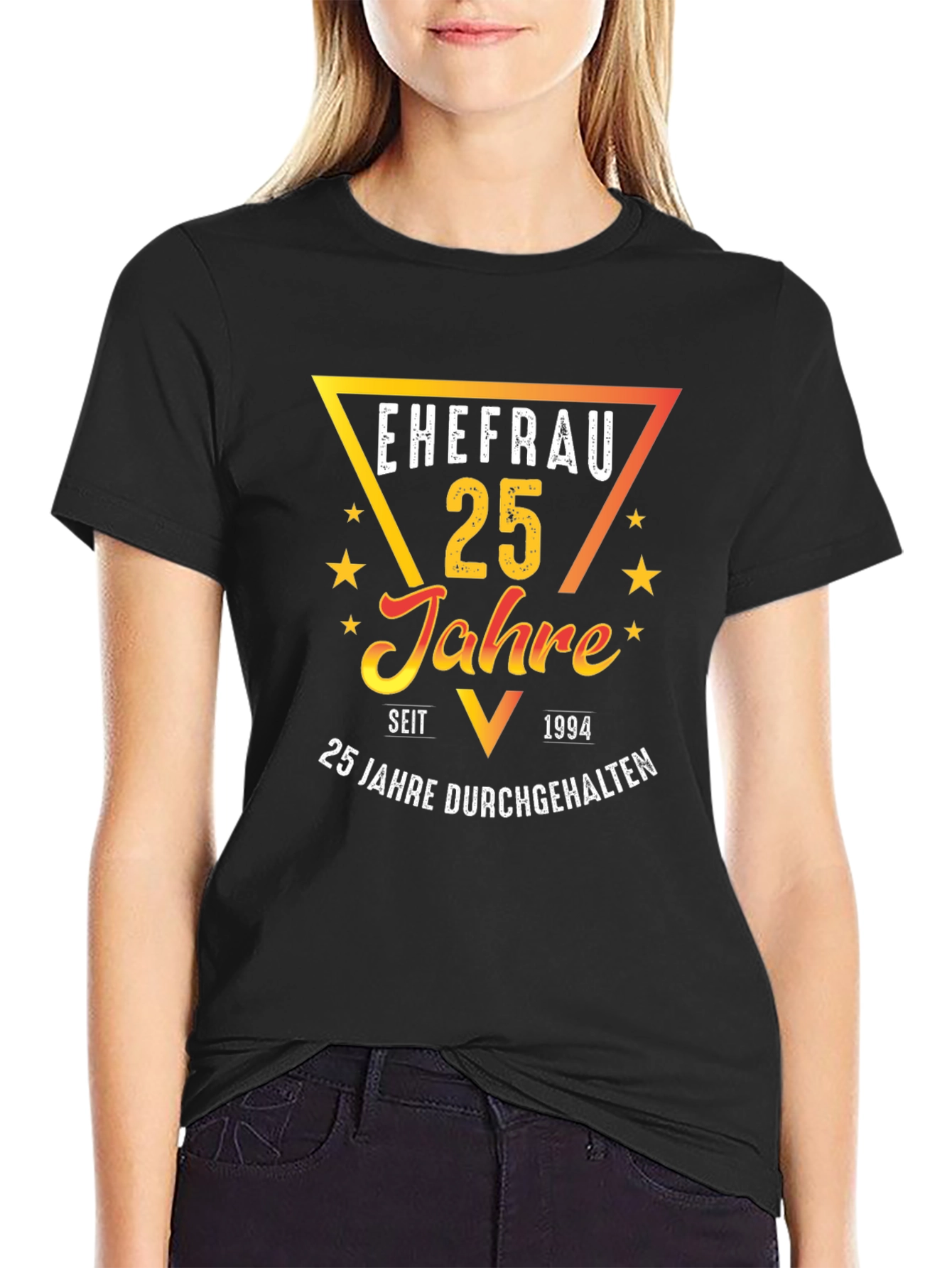 Ehefrau 25 Jahre T-Shirt: Anniversary Gift