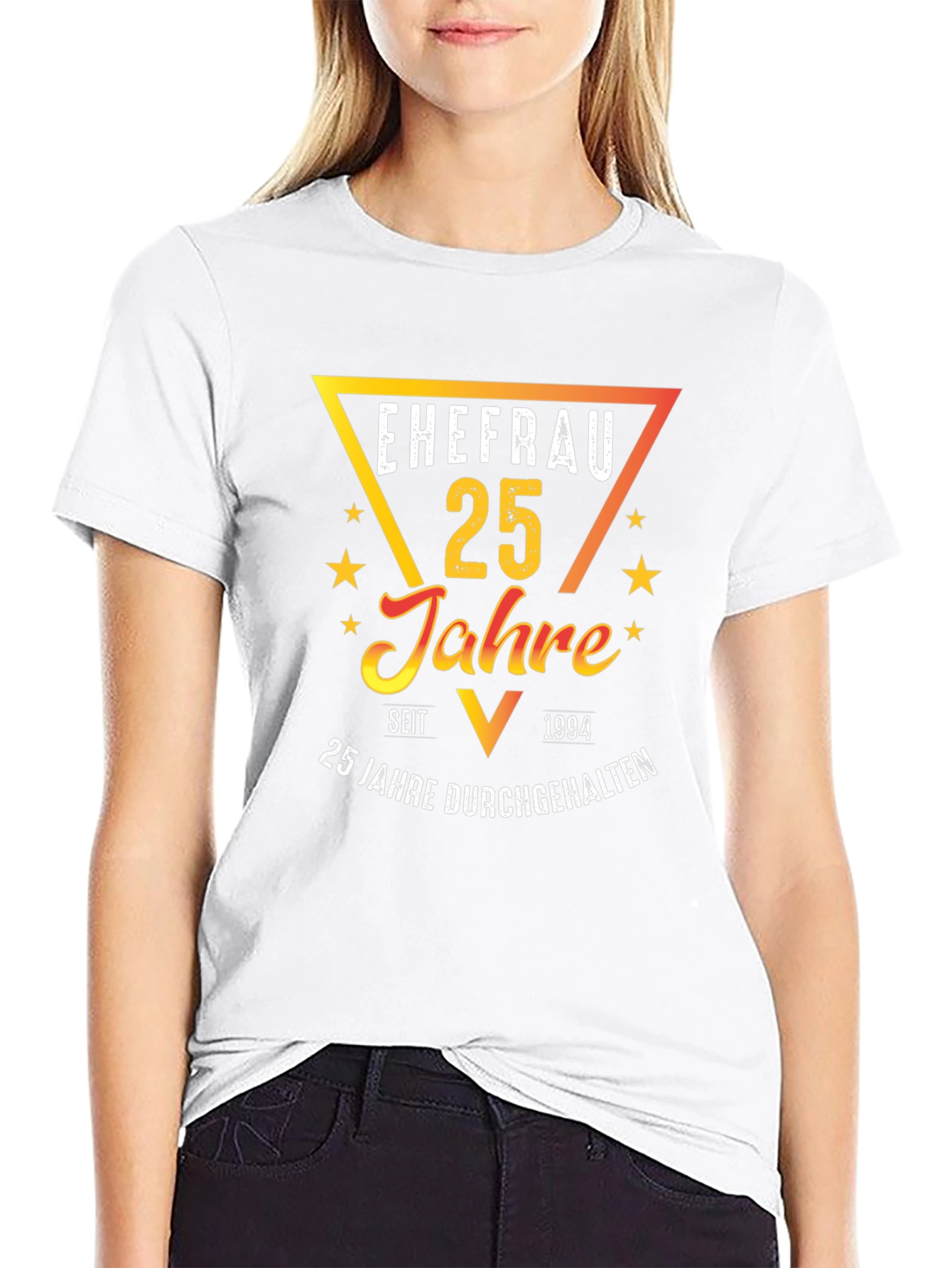 Ehefrau 25 Jahre T-Shirt: Anniversary Gift