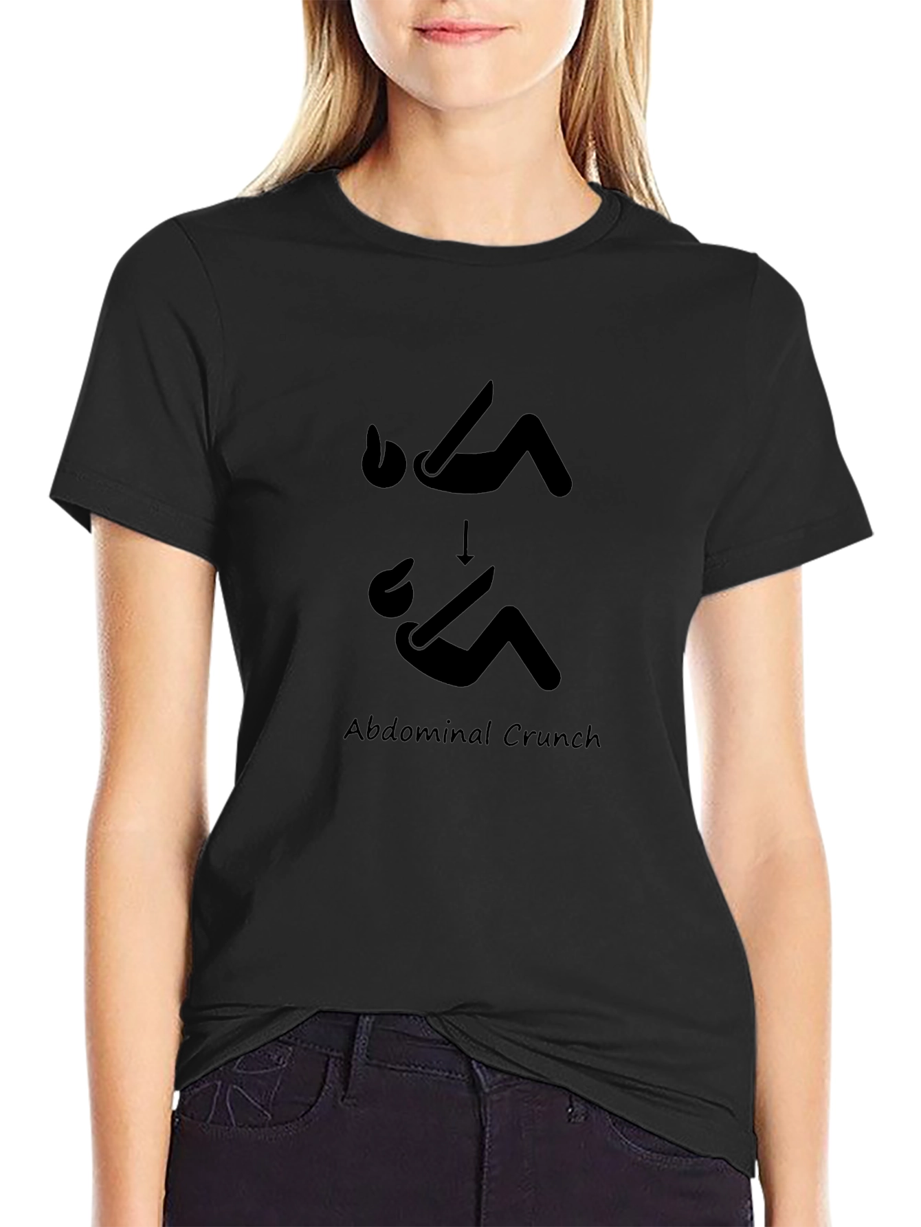 Abdominal Crunch Graphic T-Shirt