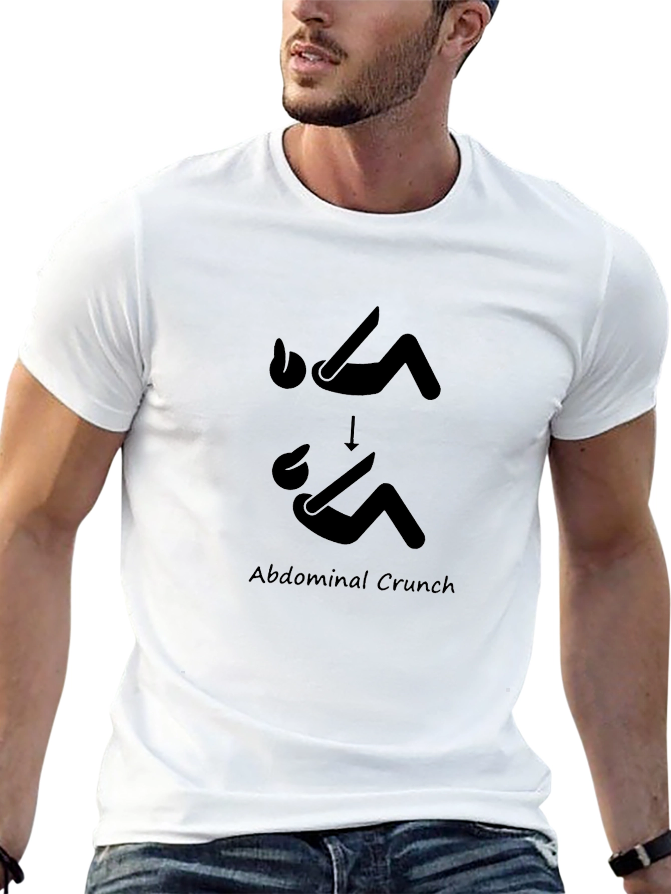 Abdominal Crunch Graphic T-Shirt