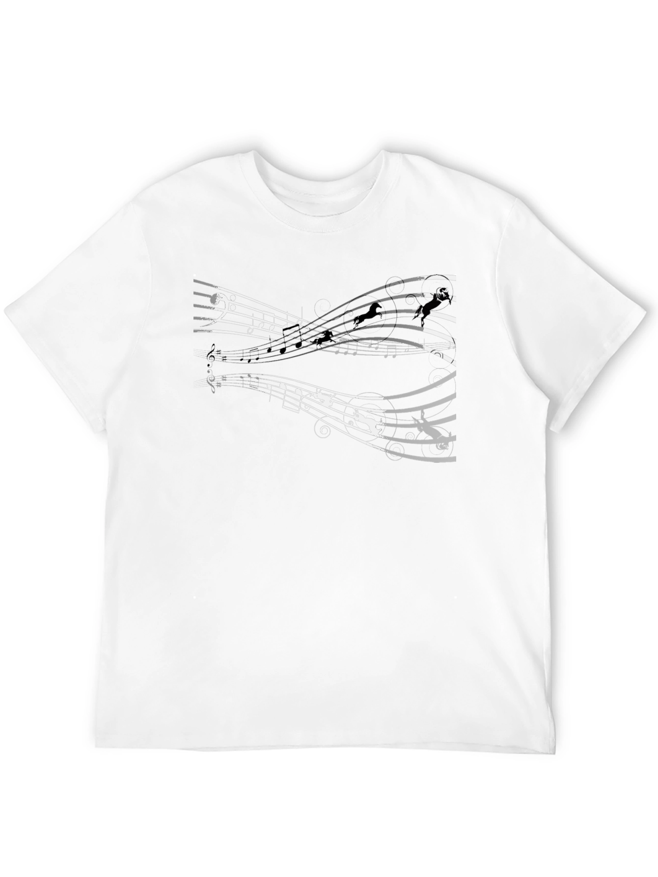 Musical Gymnastics Graphic Tee - Black