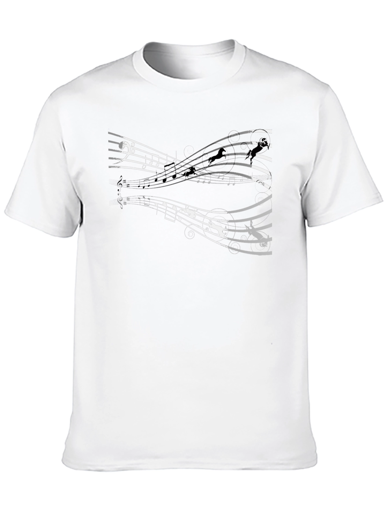 Musical Gymnastics Graphic Tee - Black