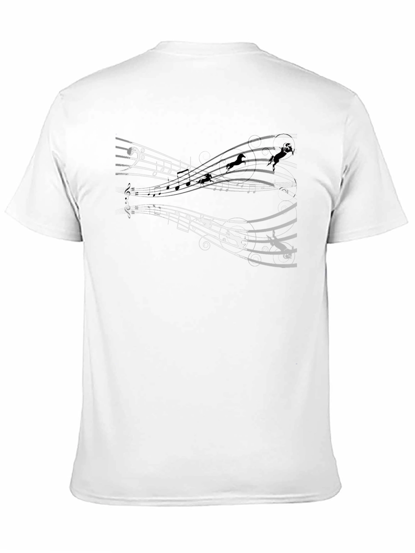 Musical Gymnastics Graphic Tee - Black