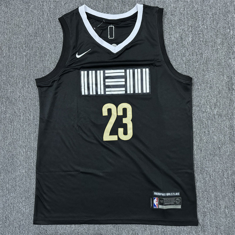 Men's Memphis Grizzlies Derrick Rose #23 Black 2023/24 Swingman Jerseys - City Edition