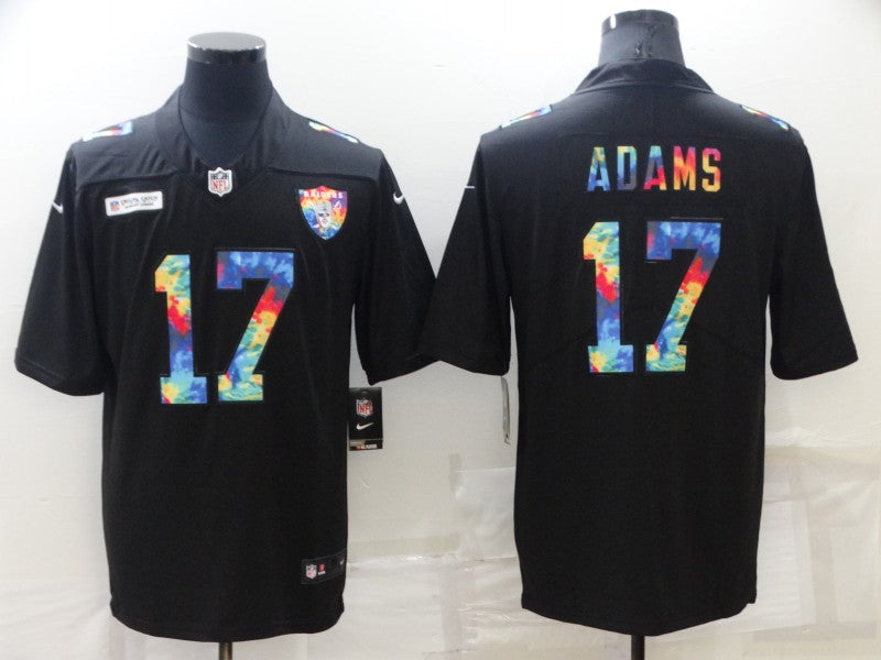 Men's Las Vegas Raiders Davante Adams #17 Black Player Jerseys