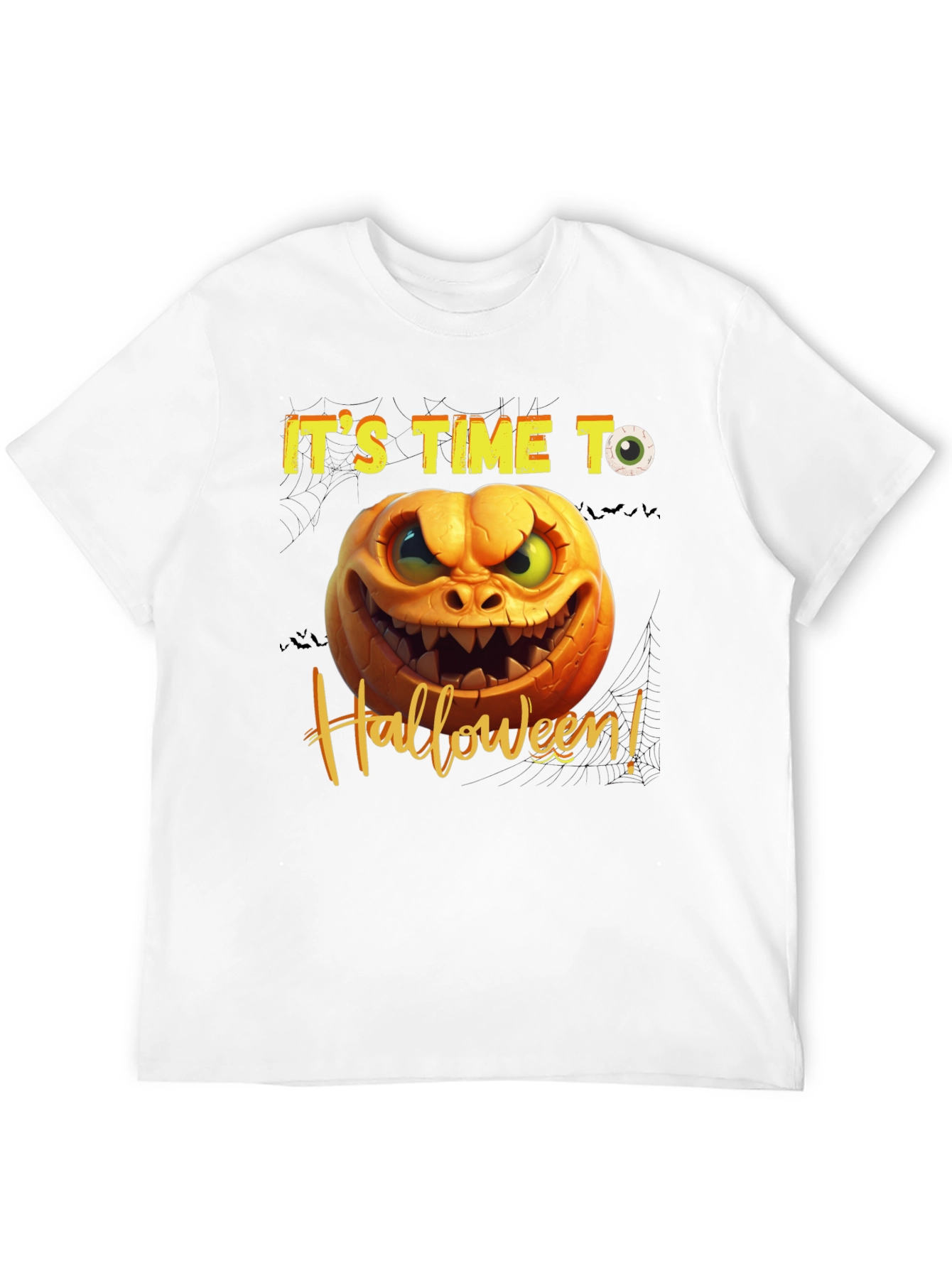 Halloween Pumpkin T-Shirt - Spooky Season Apparel