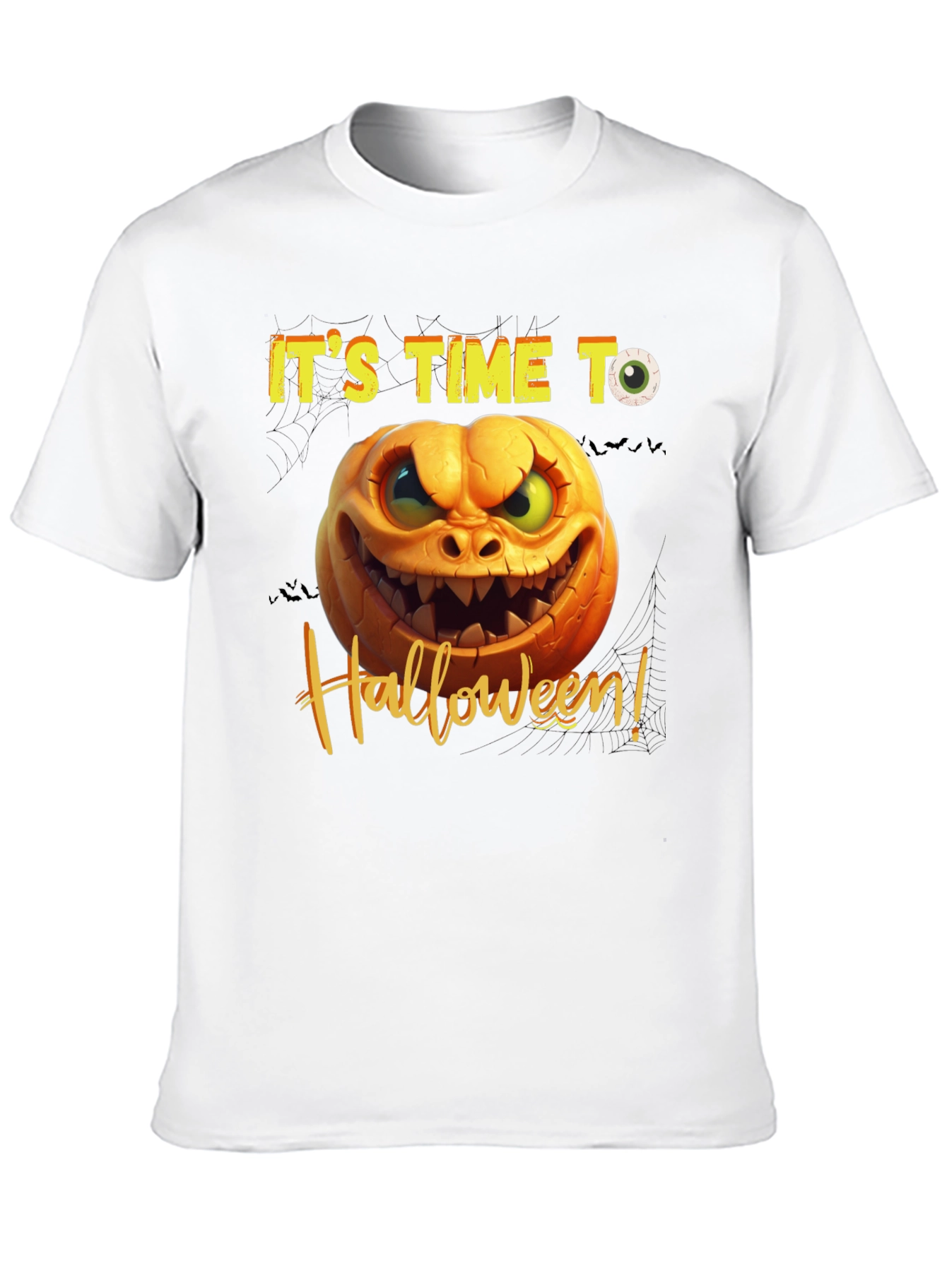 Halloween Pumpkin T-Shirt - Spooky Season Apparel