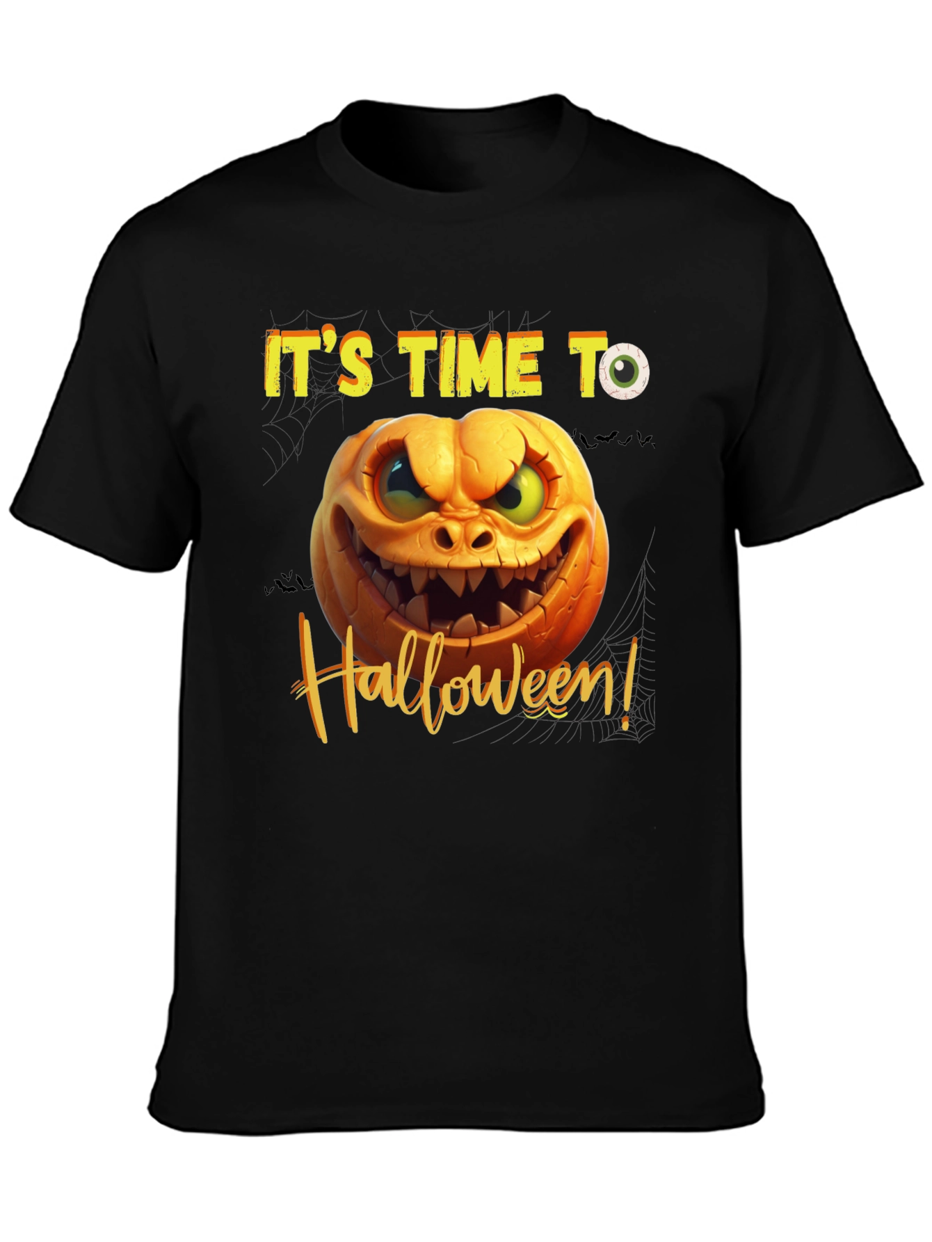 Halloween Pumpkin T-Shirt - Spooky Season Apparel