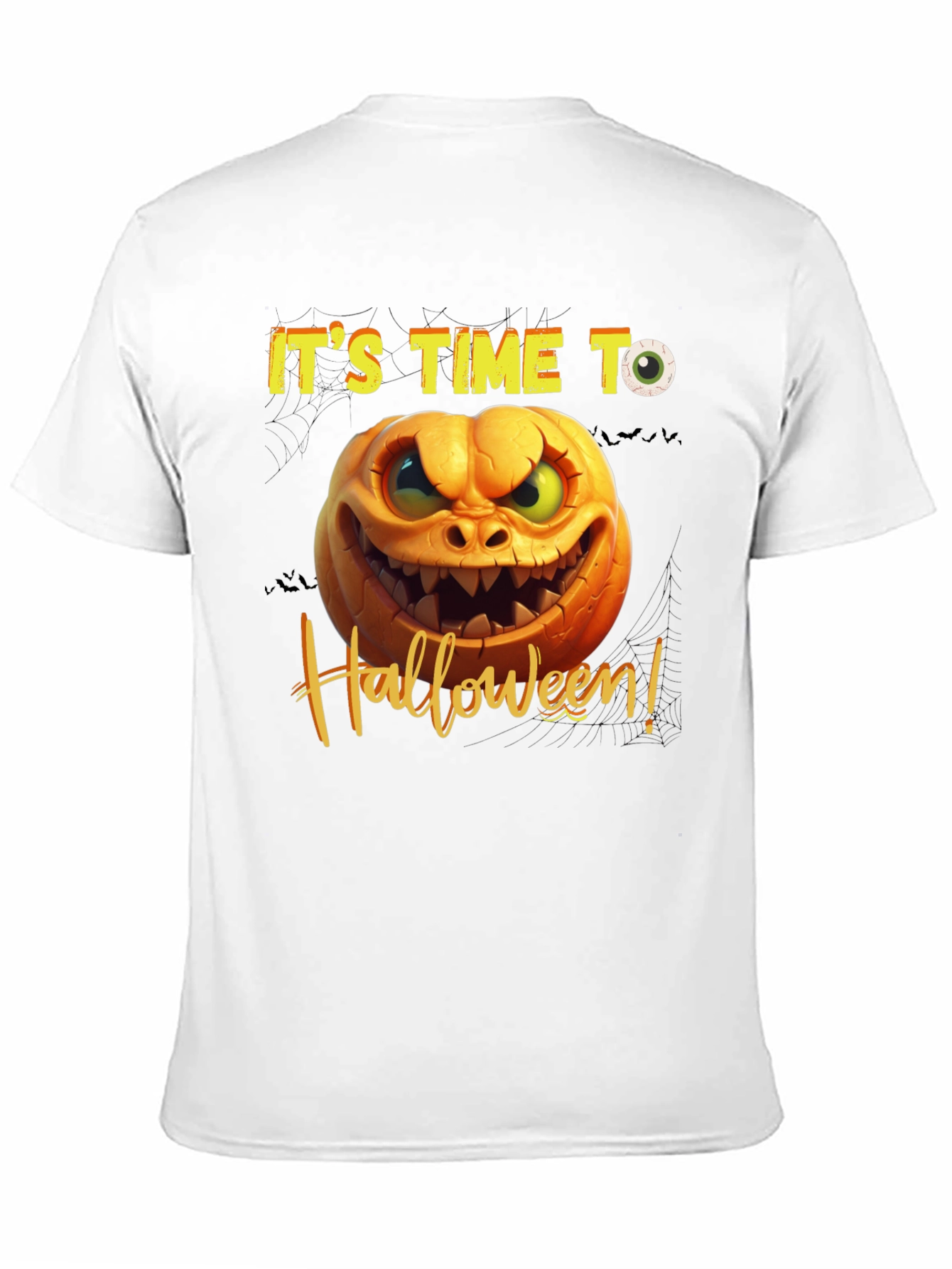 Halloween Pumpkin T-Shirt - Spooky Season Apparel