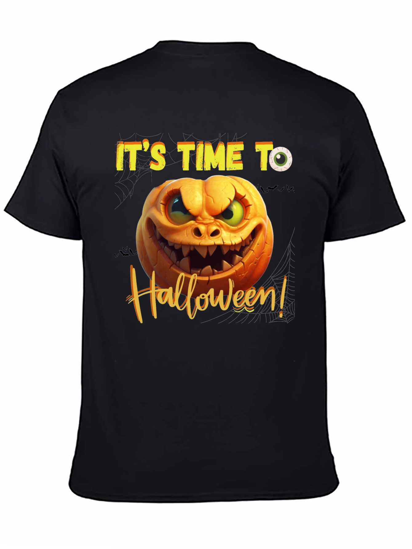 Halloween Pumpkin T-Shirt - Spooky Season Apparel