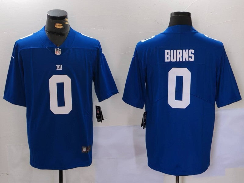 Men's New York Giants Brian Burns #0 Royal Game Player Jerseys