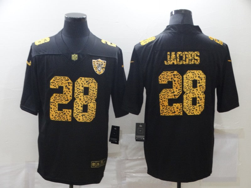 Men's Las Vegas Raiders Josh Jacobs Black Game Jerseys