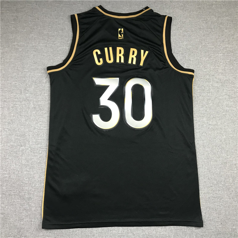 Men's Golden State Warriors Stephen Curry Fanatics Branded Black Swingman Jerseys