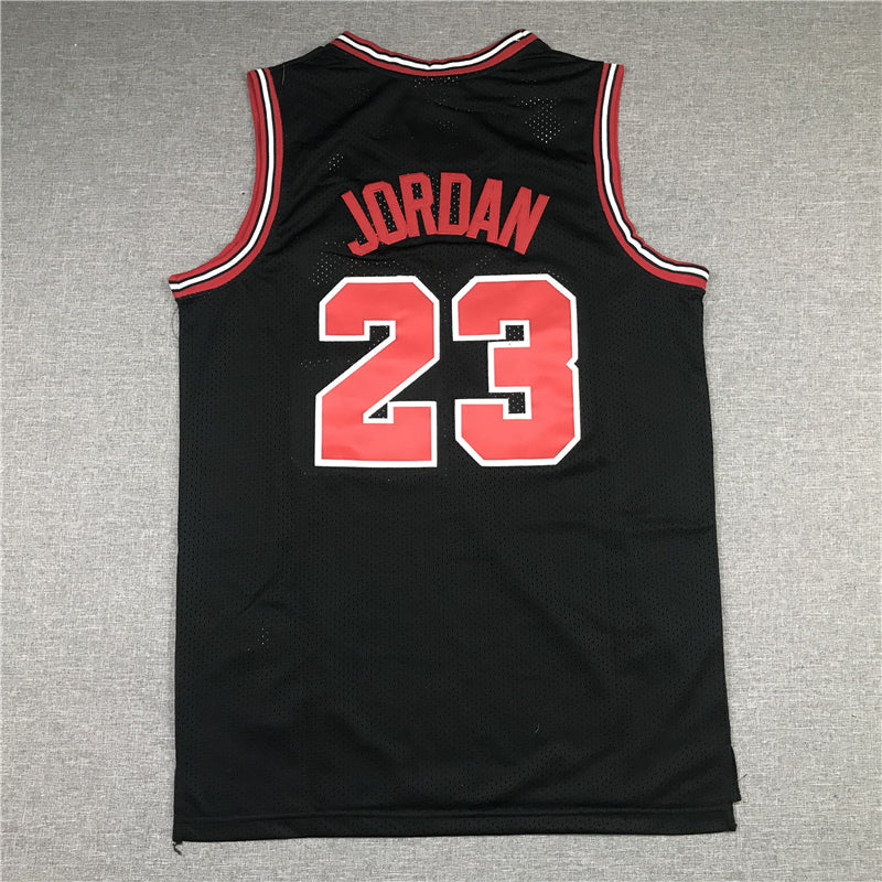 Men's Chicago Bulls Michael Jordan #23 Black 1997-98 Authentic Player Jerseys