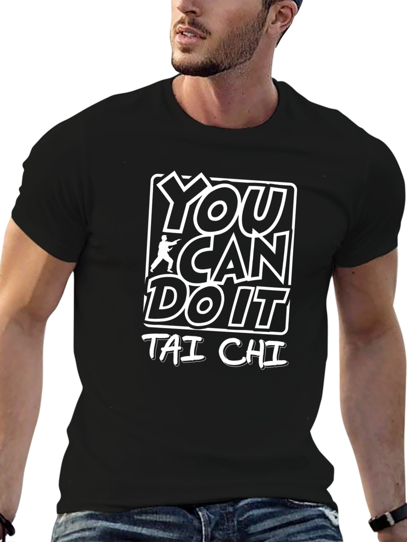 You Can Do It Tai Chi Black T-Shirt