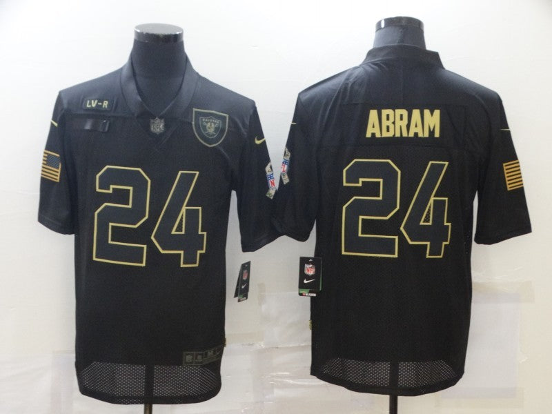 Men's Las Vegas Raiders Marshawn Lynch #24 Black Player Game Jerseys