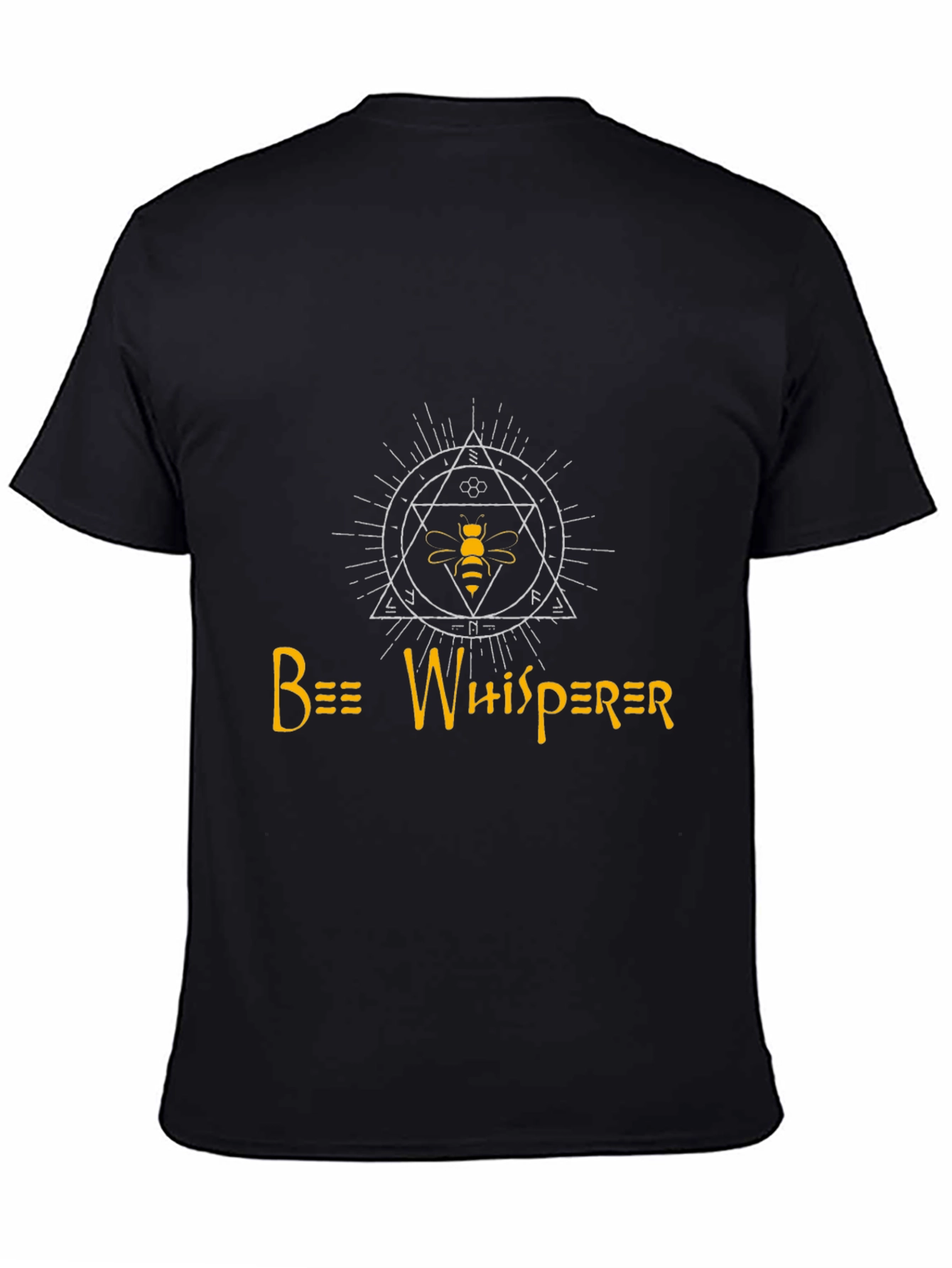 Bee Whisperer Black T-Shirt - Unisex