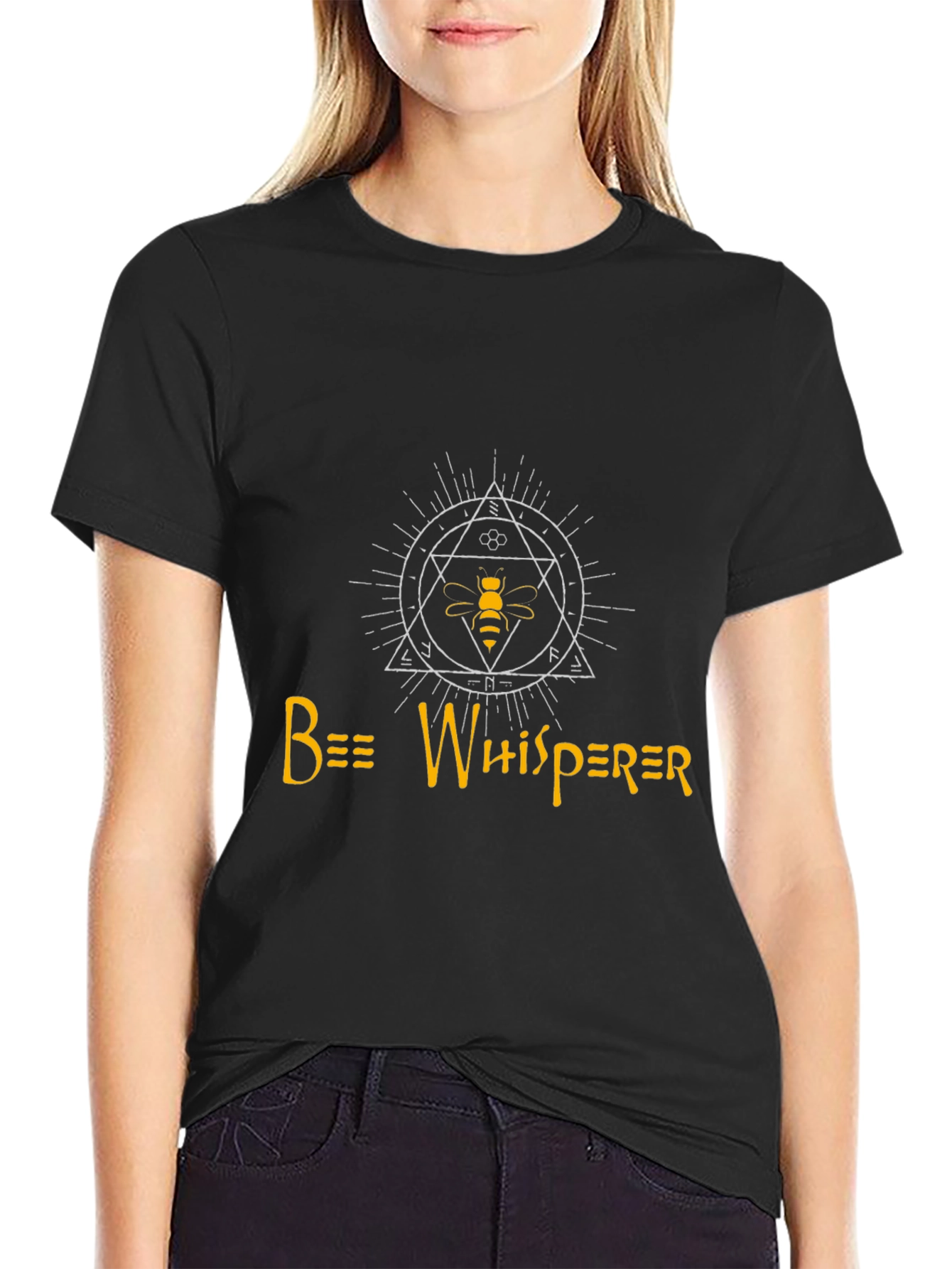 Bee Whisperer Black T-Shirt - Unisex