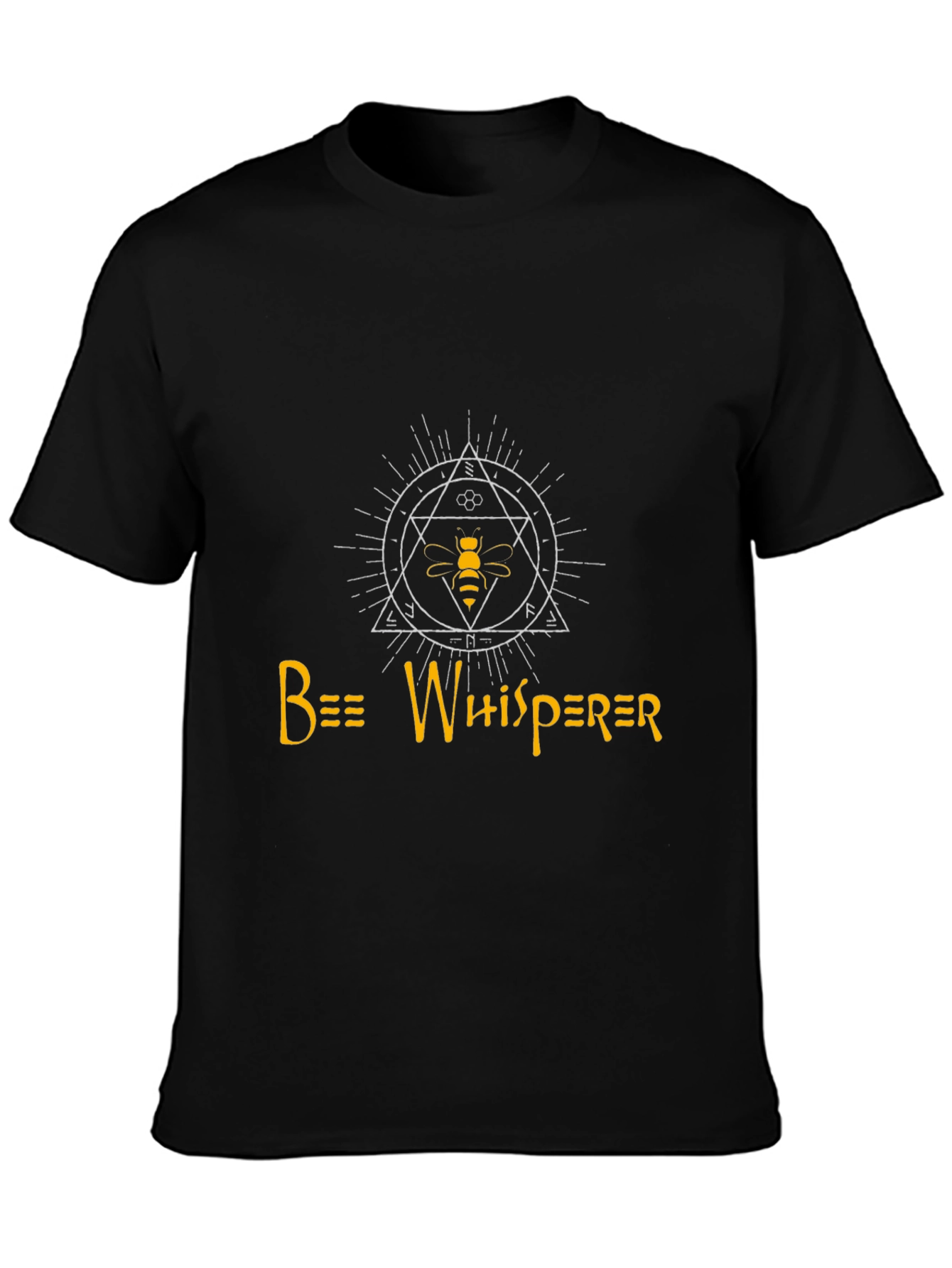 Bee Whisperer Black T-Shirt - Unisex