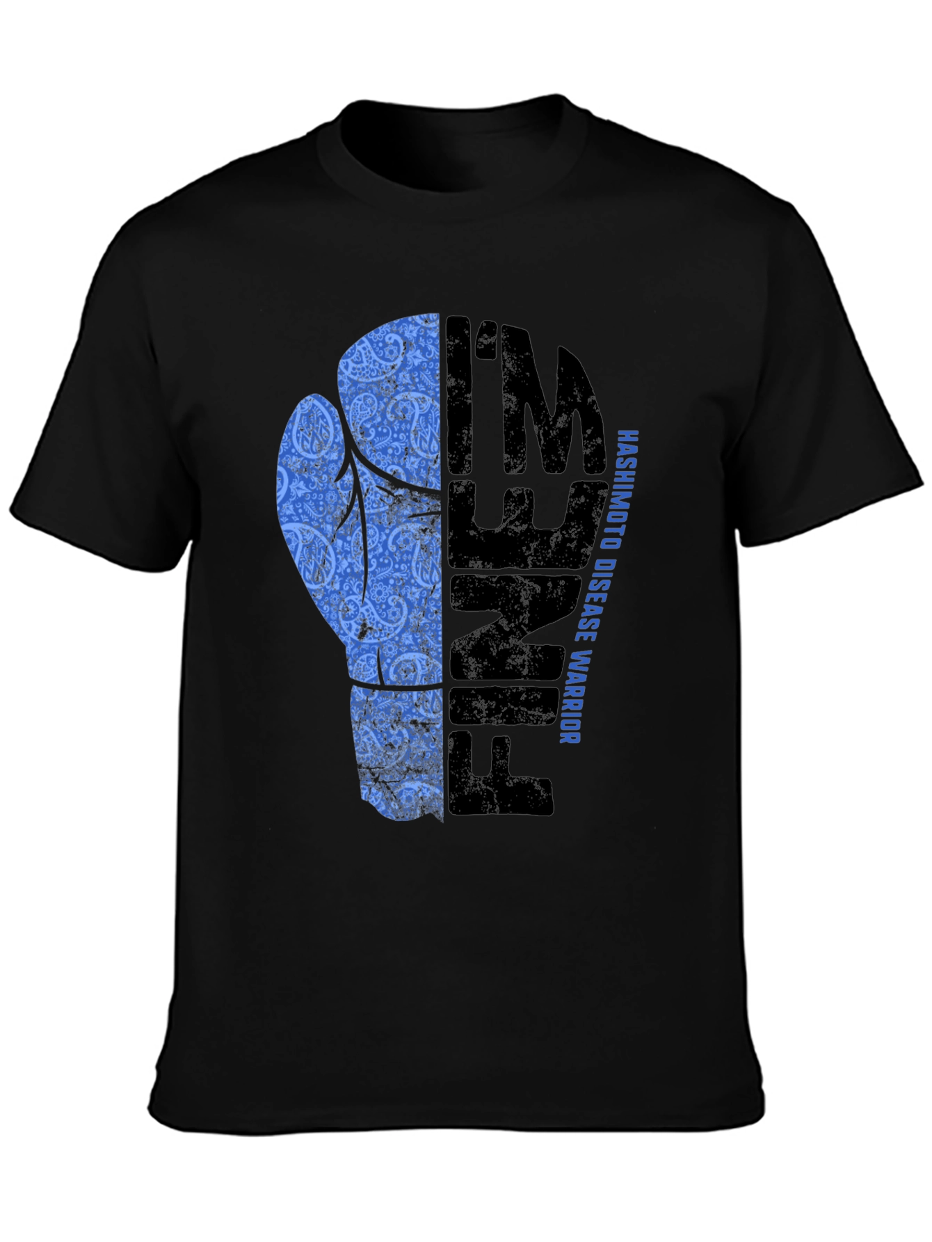 Hashimotos Disease Warrior Boxing Glove T-Shirt