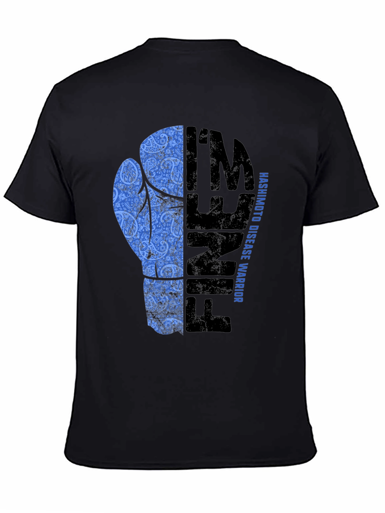 Hashimotos Disease Warrior Boxing Glove T-Shirt