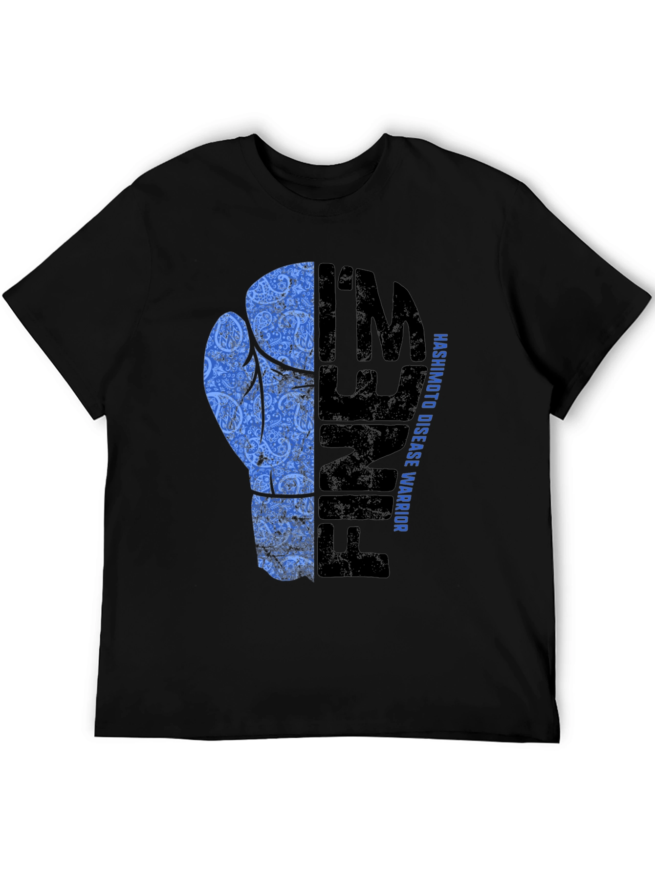 Hashimotos Disease Warrior Boxing Glove T-Shirt