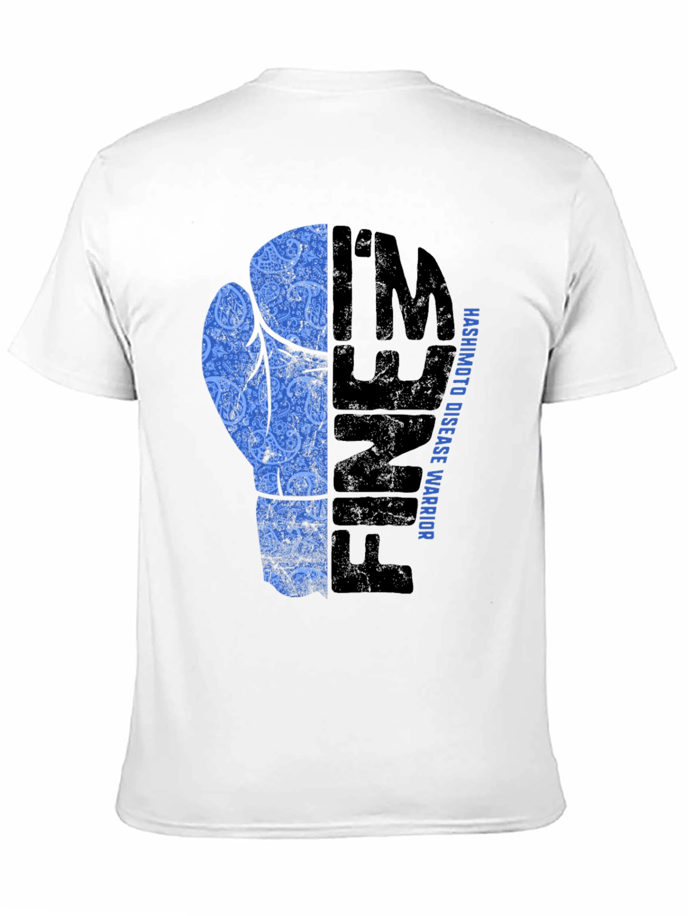 Hashimotos Disease Warrior Boxing Glove T-Shirt
