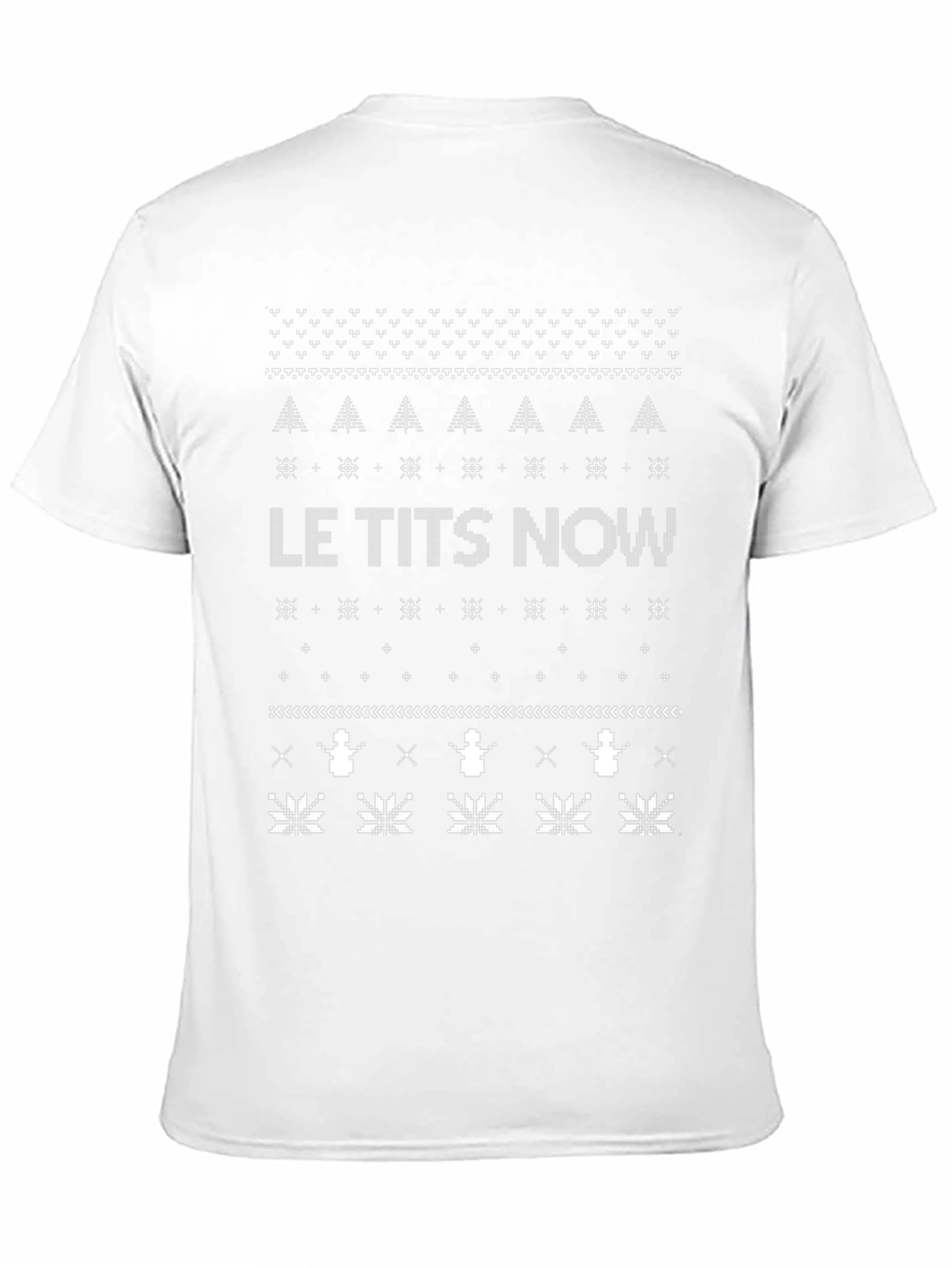 Le Tits Now Christmas Sweater T-Shirt