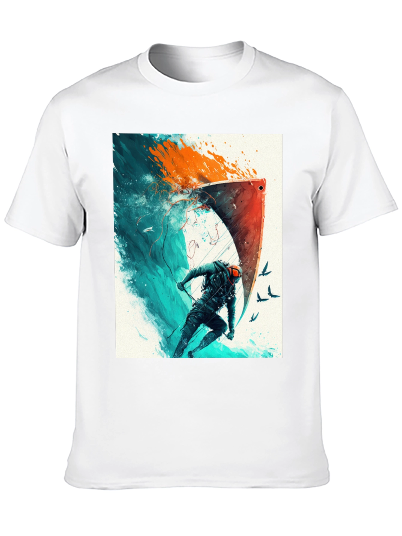 Epic Watersports Graphic Tee - Black Cotton Blend
