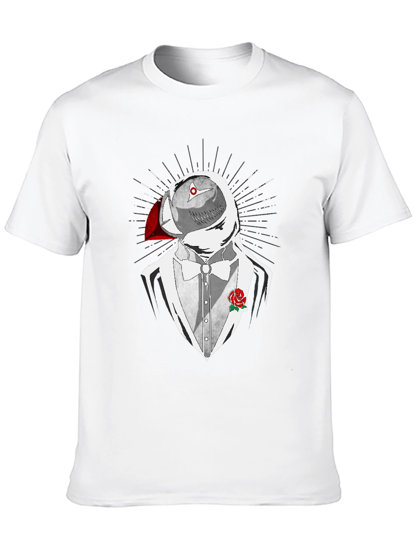 Puffin Tuxedo T-Shirt - Quirky Animal Design