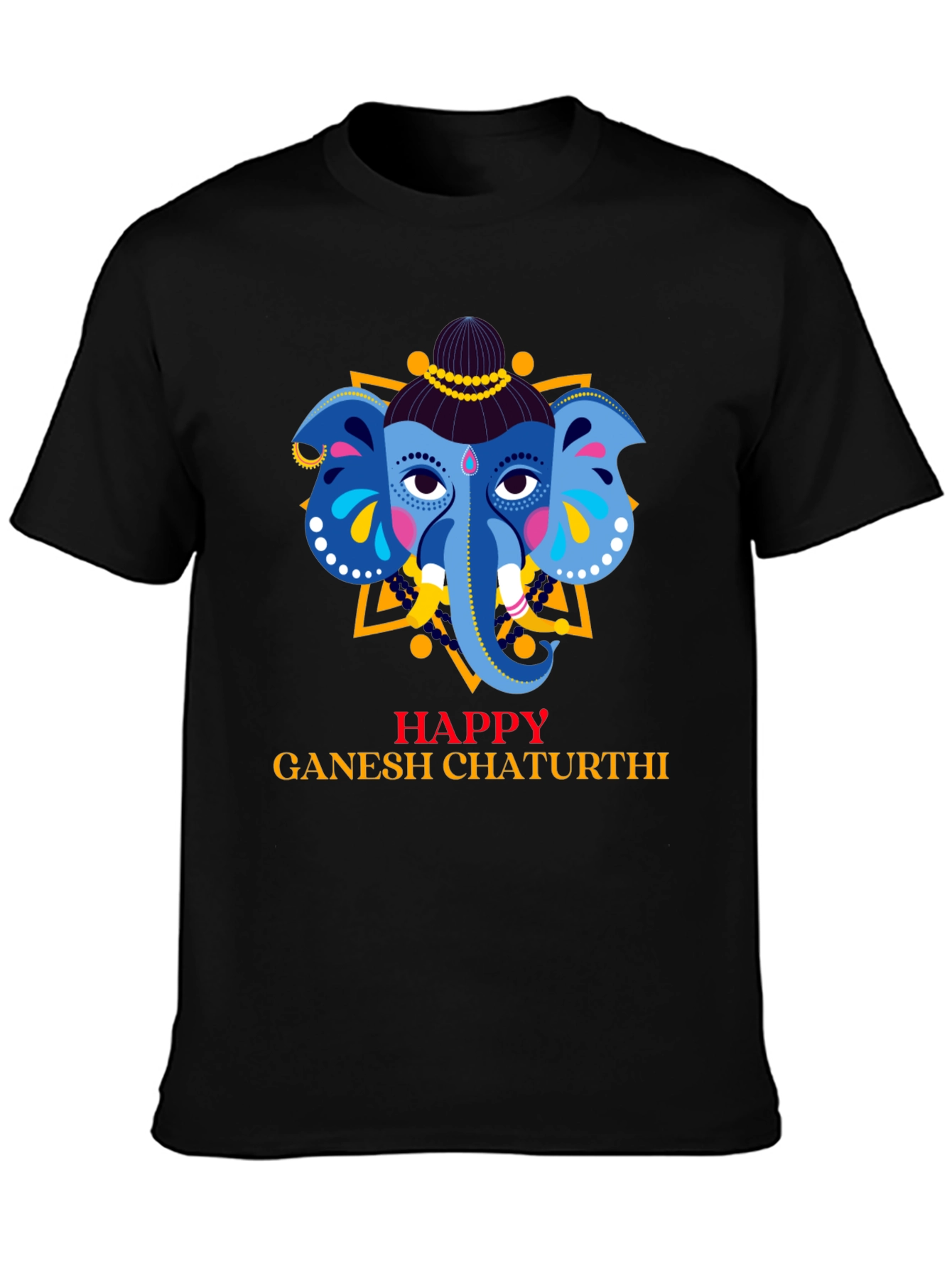 Happy Ganesh Chaturthi Graphic T-Shirt