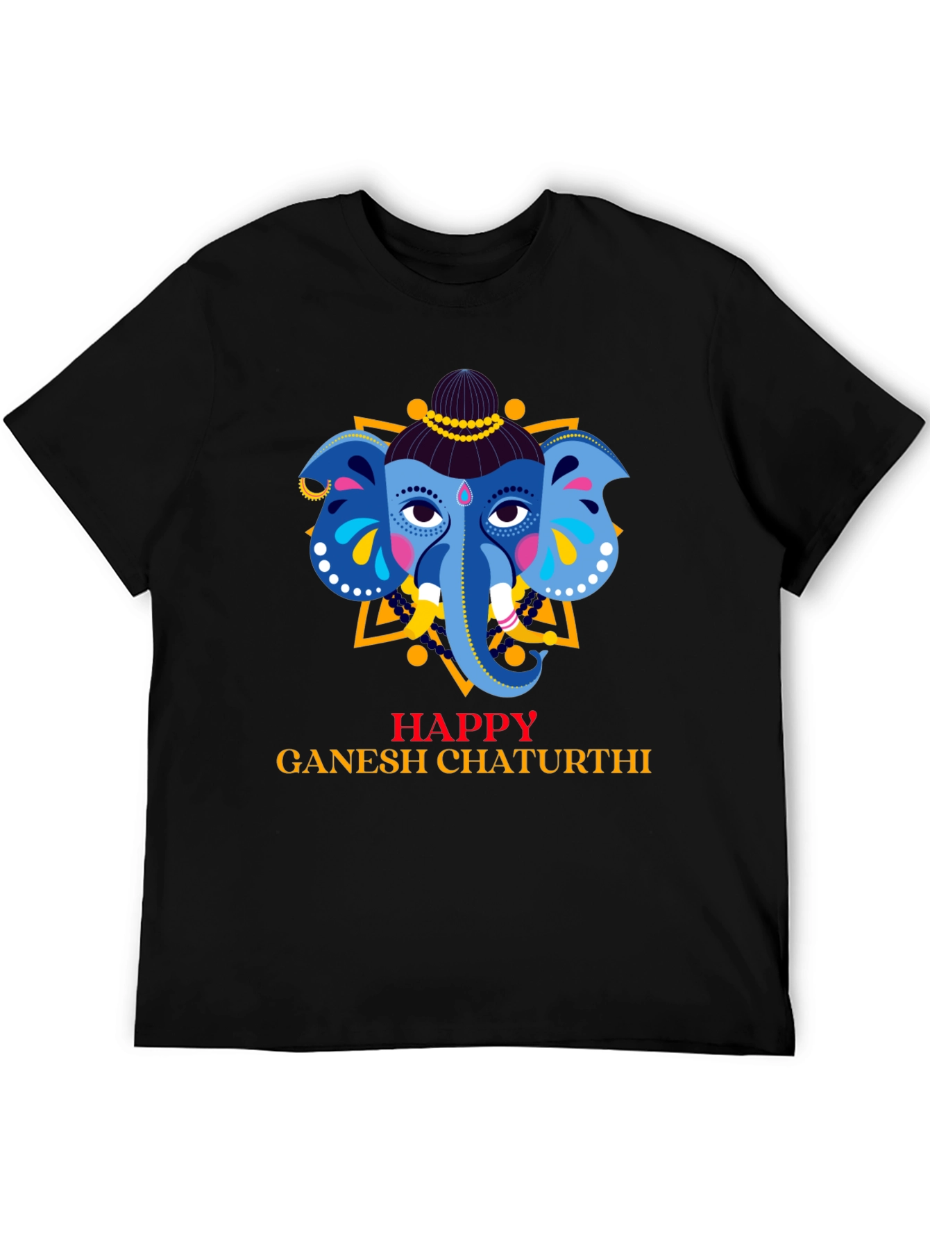 Happy Ganesh Chaturthi Graphic T-Shirt